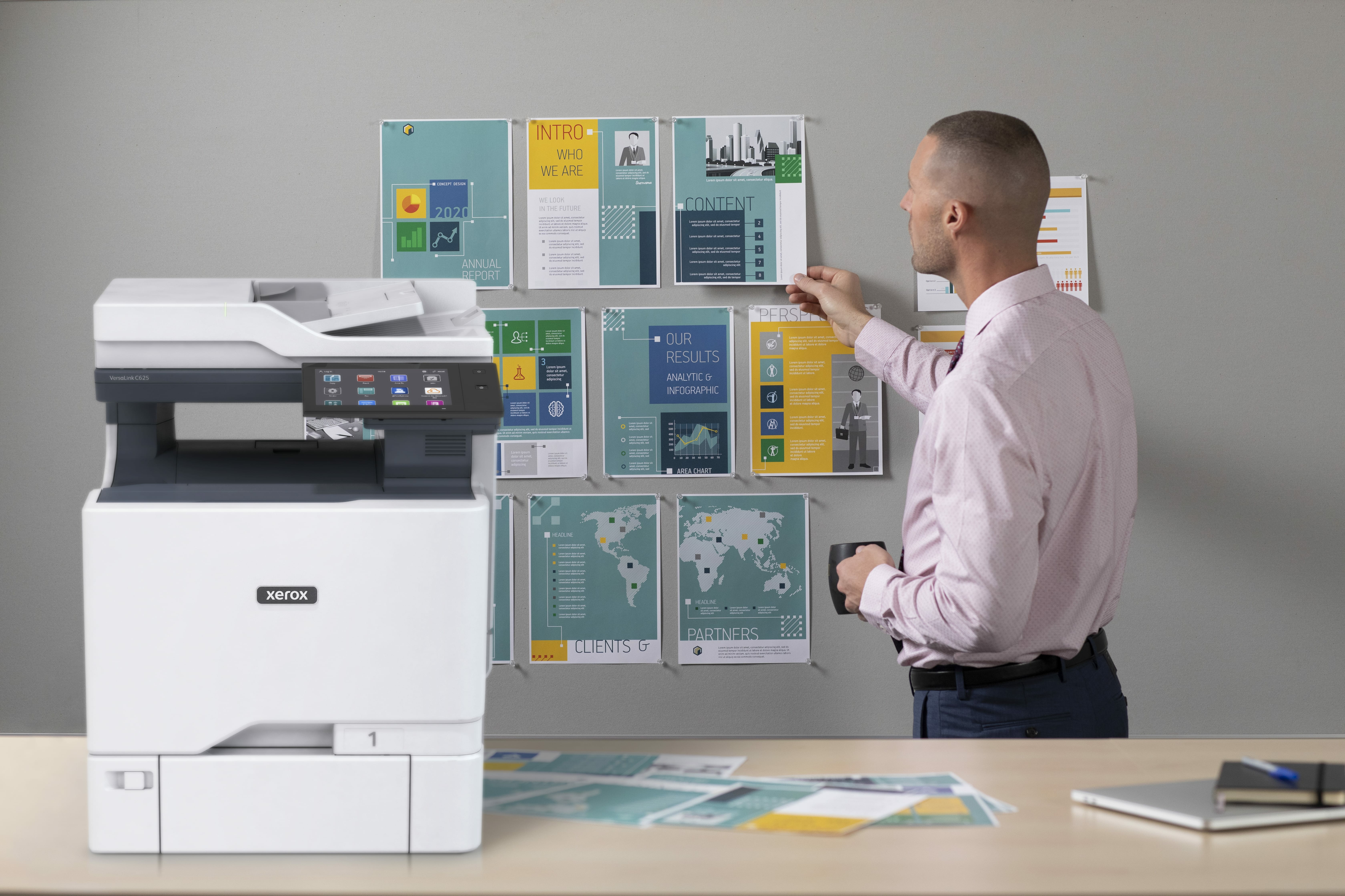 Xerox VersaLink C625V_DN - Multifunktionsdrucker - Farbe - Laser - Legal (216 x 356 mm)
