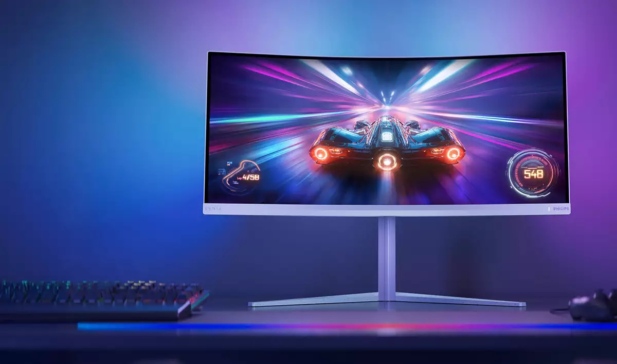 Philips 34M2C5601QA/00, 86,4 cm (34"), 3440 x 1440 Pixel, Weiß