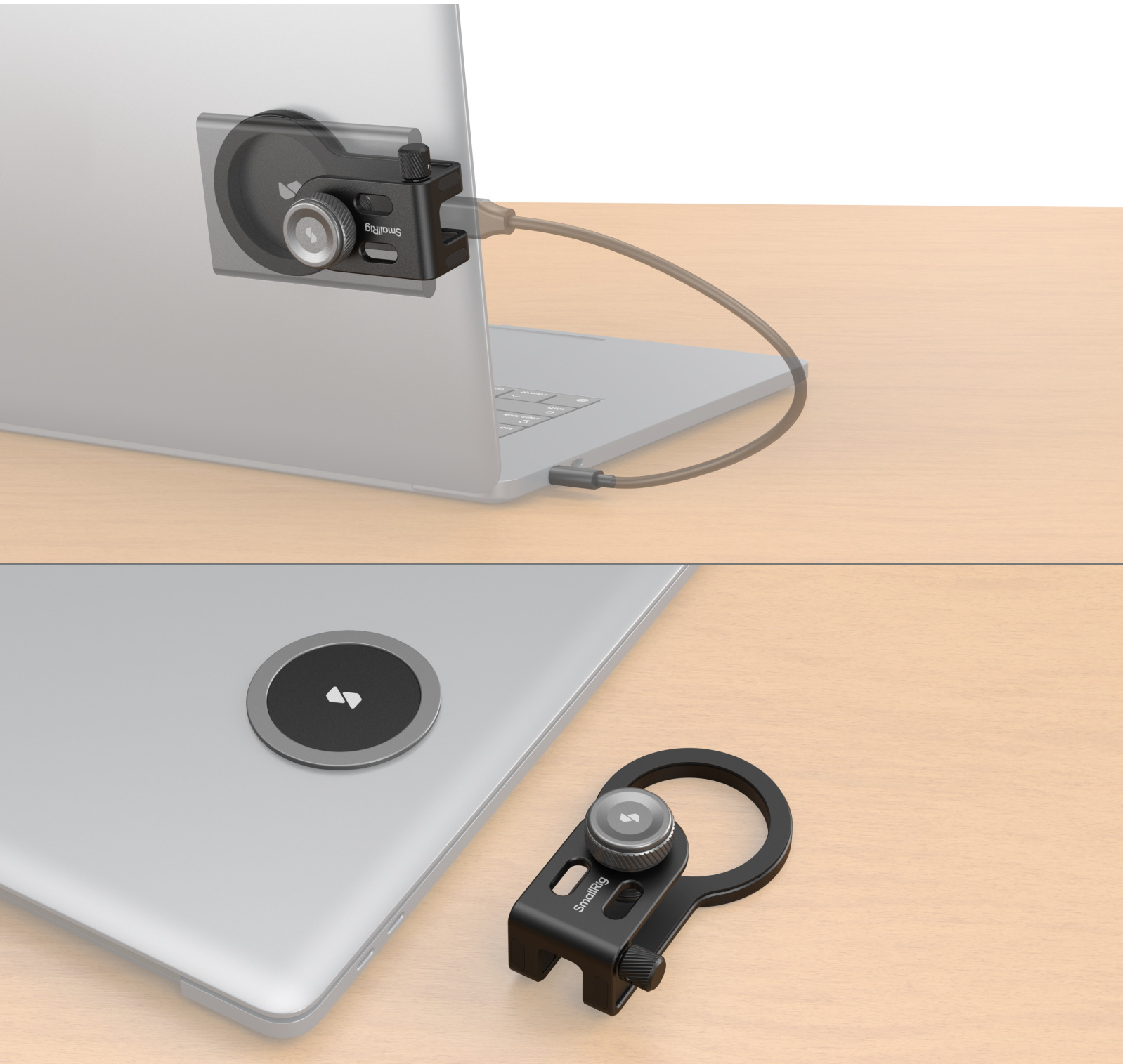 SmallRig 4779, SSD-Halterung, Schwarz, Aluminium, Kunststoff, Silikon, T7, T7 Shield, T9, 100,5 mm,