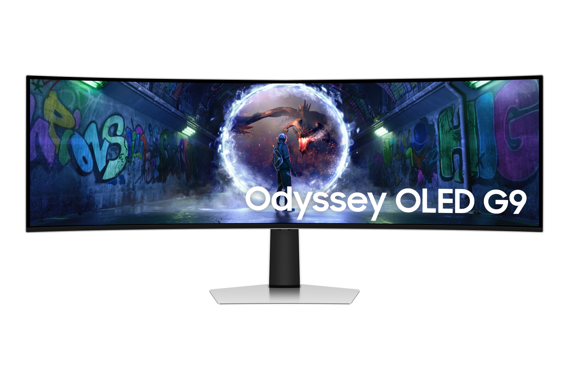 Samsung Odyssey OLED G9 S49DG934SU Curved-Monitor 124.5 cm (49") DQHD, OLED, 0.03ms, HDMI, DP, USB-C