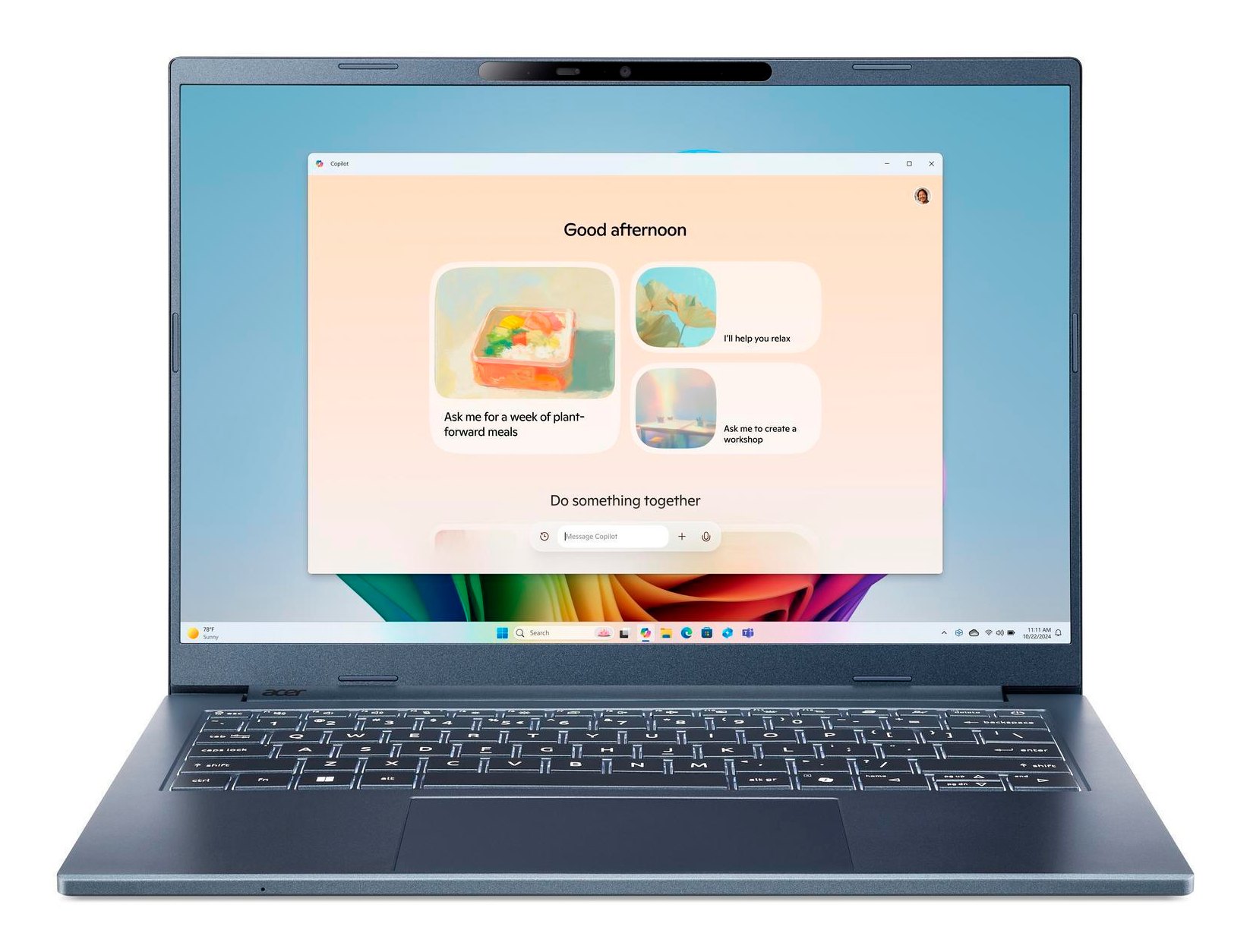 Acer Aspire 14 AI A14-11M-X7MH - 14" WUXGA, Snapdragon X, 16GB, 512GB, Win11