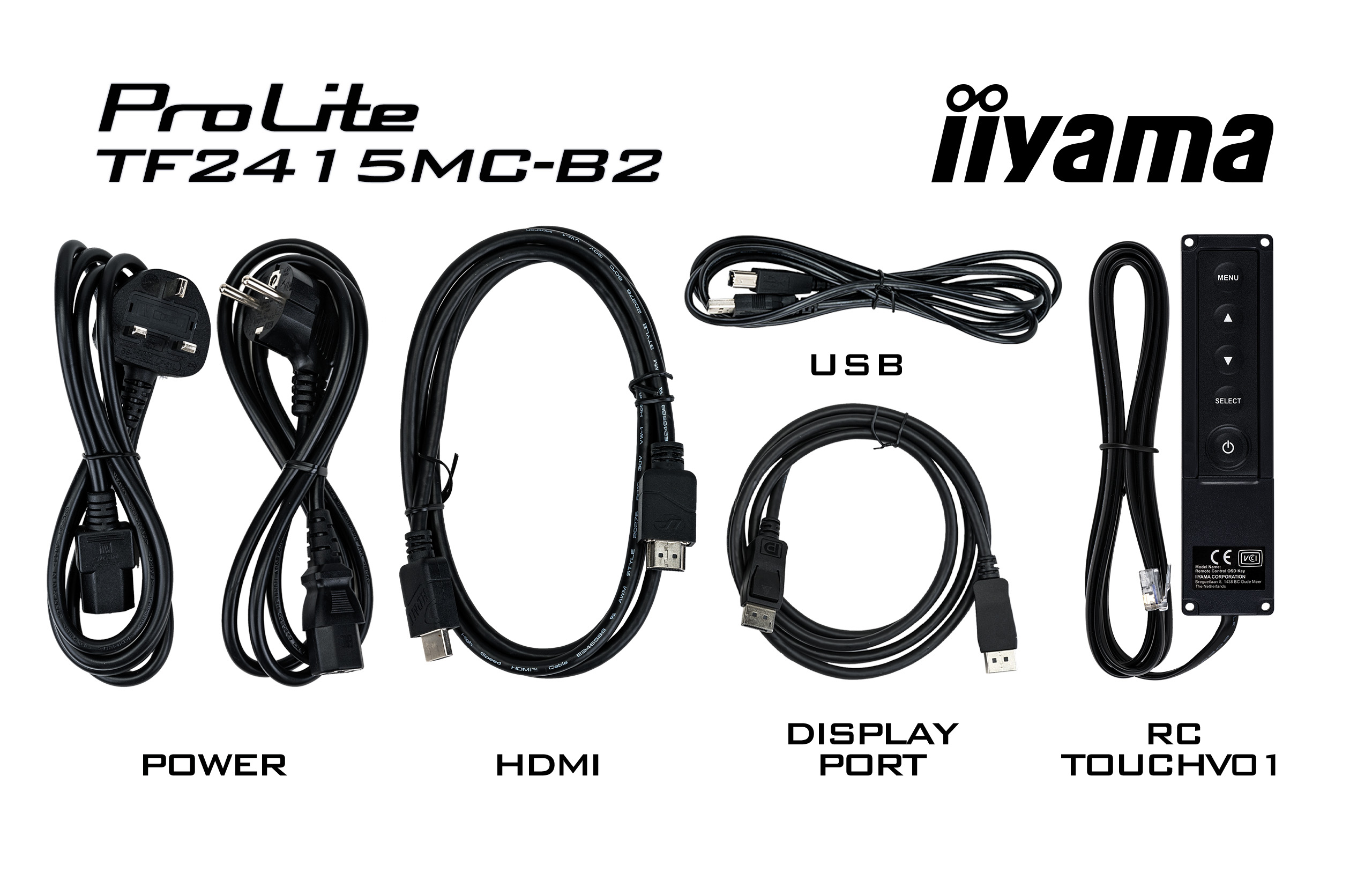 Iiyama ProLite TF2215MC-B2 - LED-Monitor - 55.9 cm (22")