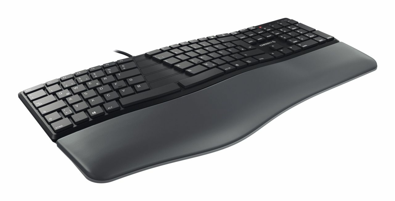 Cherry KC 4500 ERGO - Tastatur - USB - AZERTY