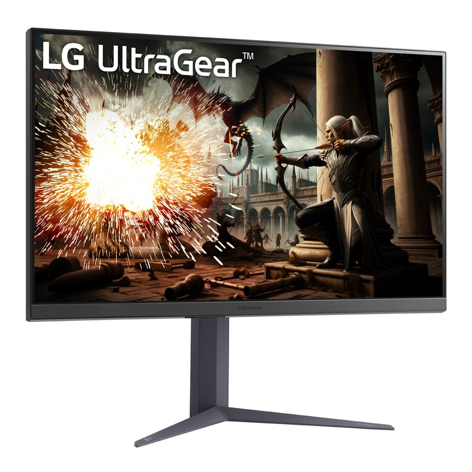 LG 32GS75QX-B, 80 cm (31.5"), 2560 x 1440 Pixel, Quad HD, 1 ms, Schwarz