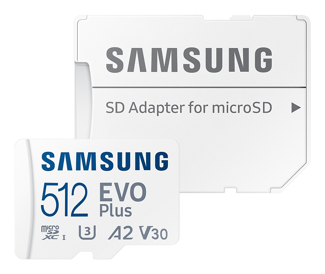 Samsung EVO Plus MB-MC512KA - Flash-Speicherkarte (microSDXC-an-SD-Adapter inbegriffen)