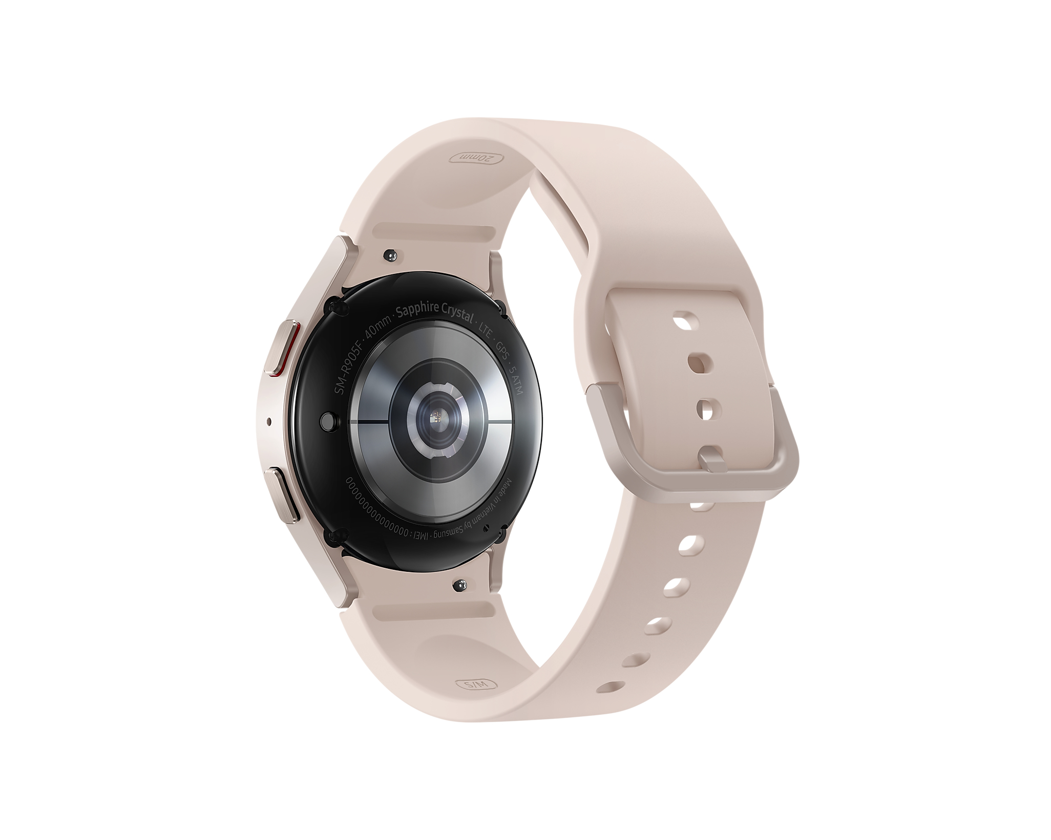Samsung Galaxy Watch5 - 40 mm - rosa gold - intelligente Uhr mit Sportband - Anzeige 3.04 cm (1.2")