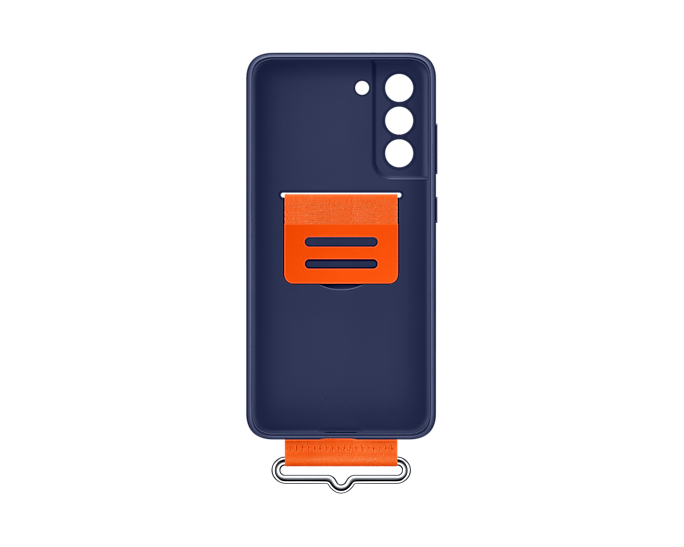 Samsung EF-GG990TNEGWW, Griffigkeit, Navy, Orange, Silikon, Samsung, Galaxy S21 FE