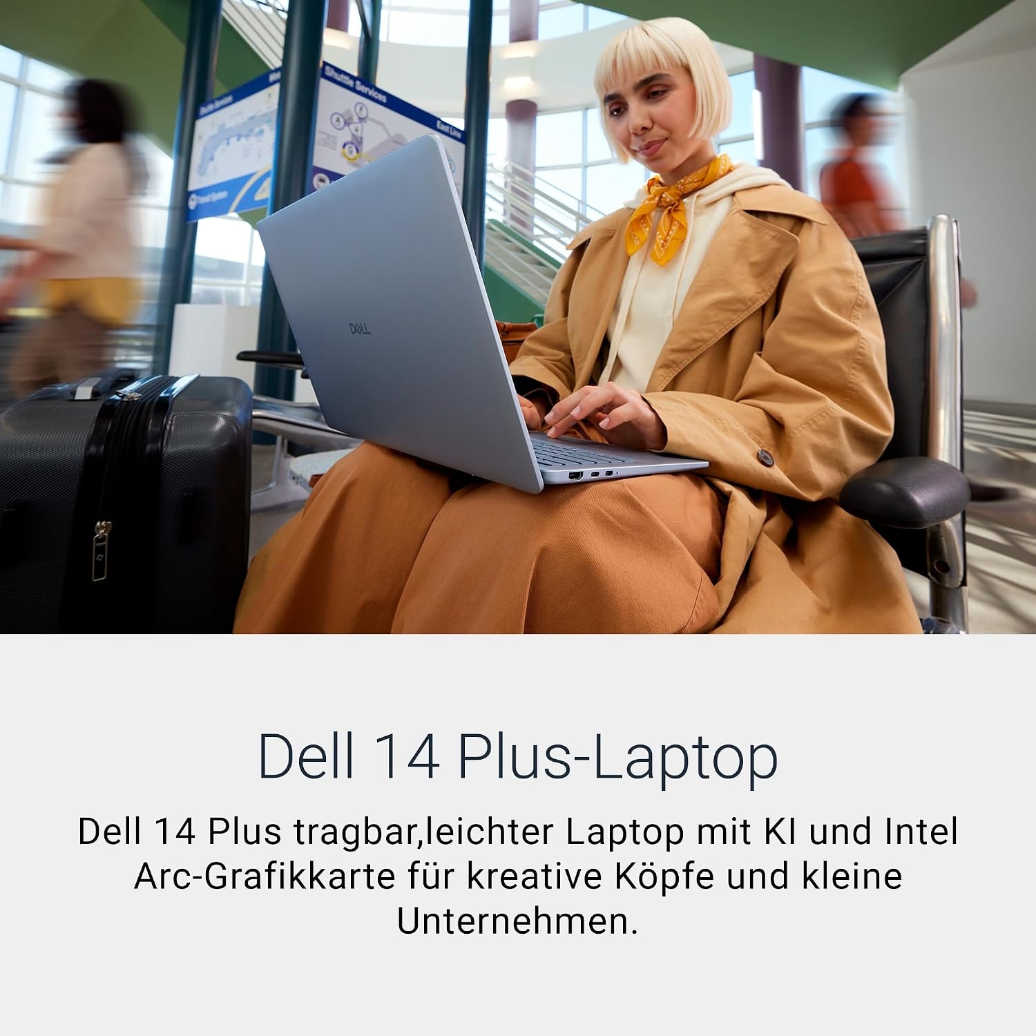 Dell 14 Plus DB14250, 14" WQXGA,  Intel Core Ultra 7 258V, 32GB RAM, 1TB SSD, Win11 Home, ohne NT