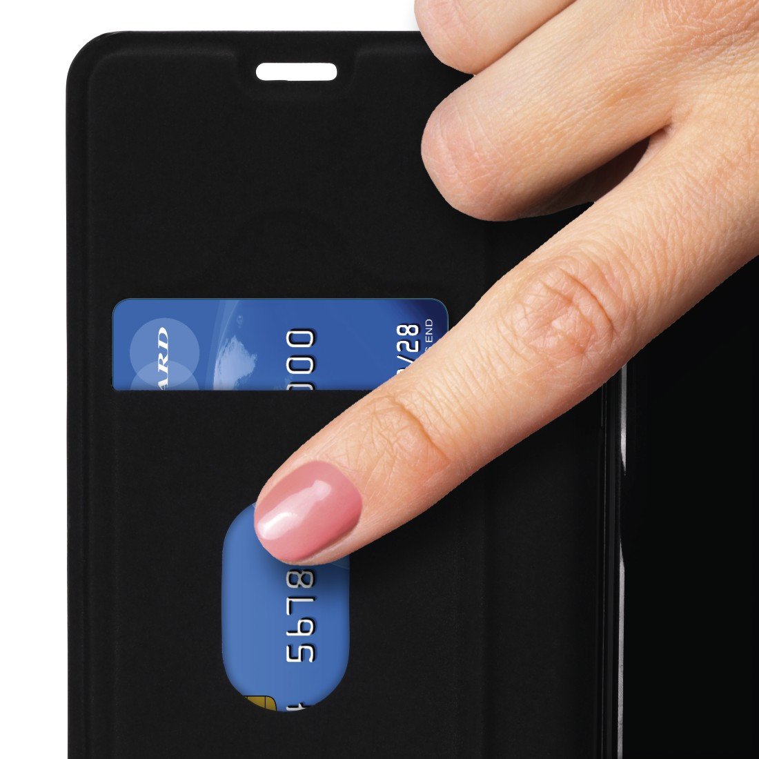 Hama Guard Pro, Folio, Apple, iPhone 6/6s, 11,9 cm (4.7"), Schwarz