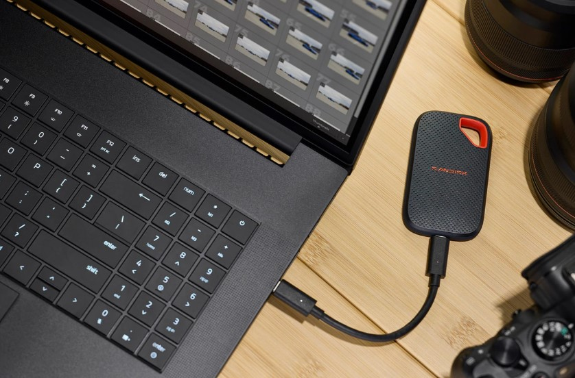 SanDisk Extreme Portable V3 - SSD - verschlüsselt - 4 TB - extern (tragbar)