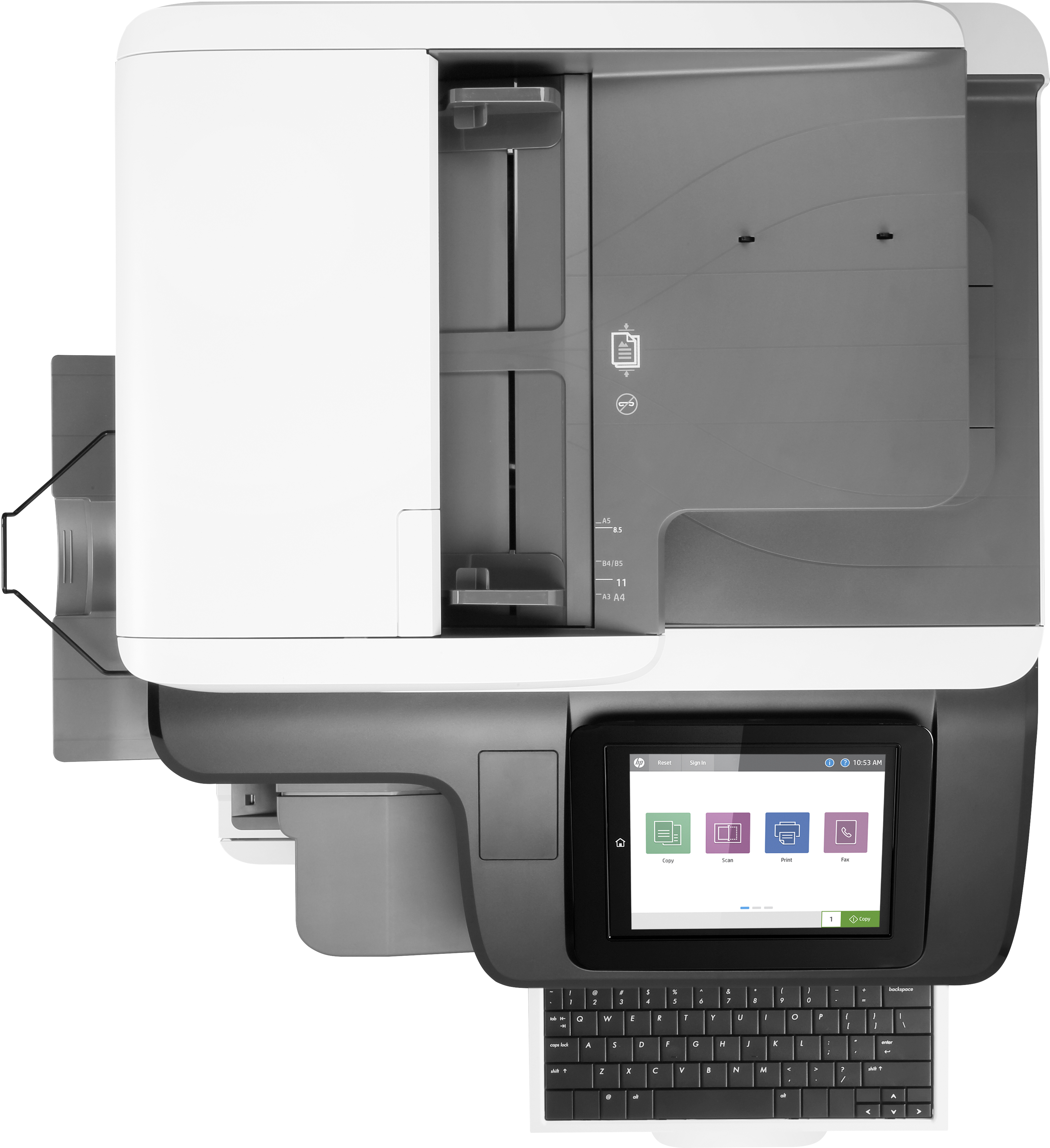 HP LaserJet Enterprise Flow MFP M776zs - Multifunktionsdrucker - Farbe - Laser - 297 x 864 mm (Origi