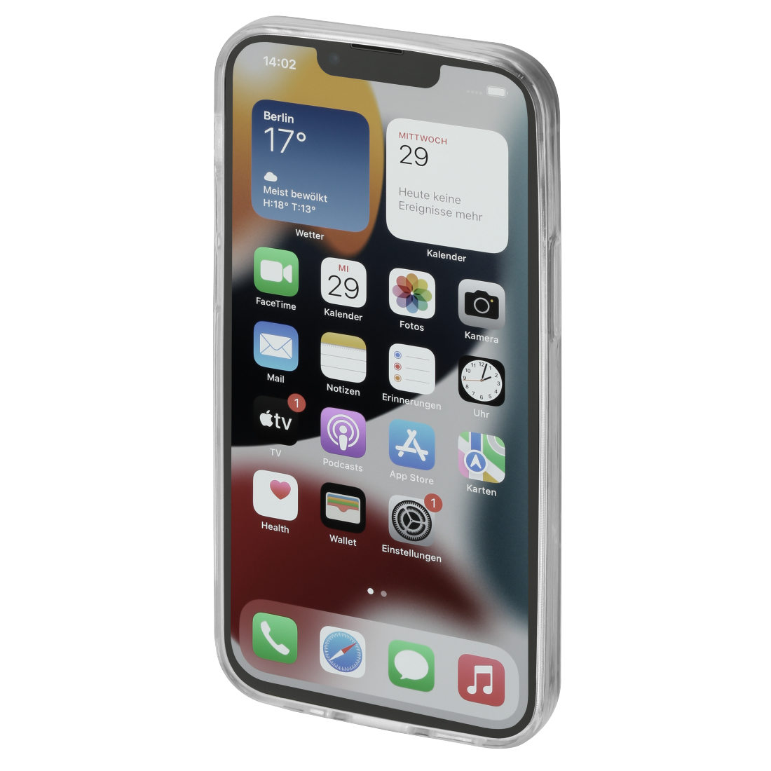 Hama Crystal Clear, Cover, Apple, iPhone 14 Pro Max, 17 cm (6.7 Zoll), Transparent