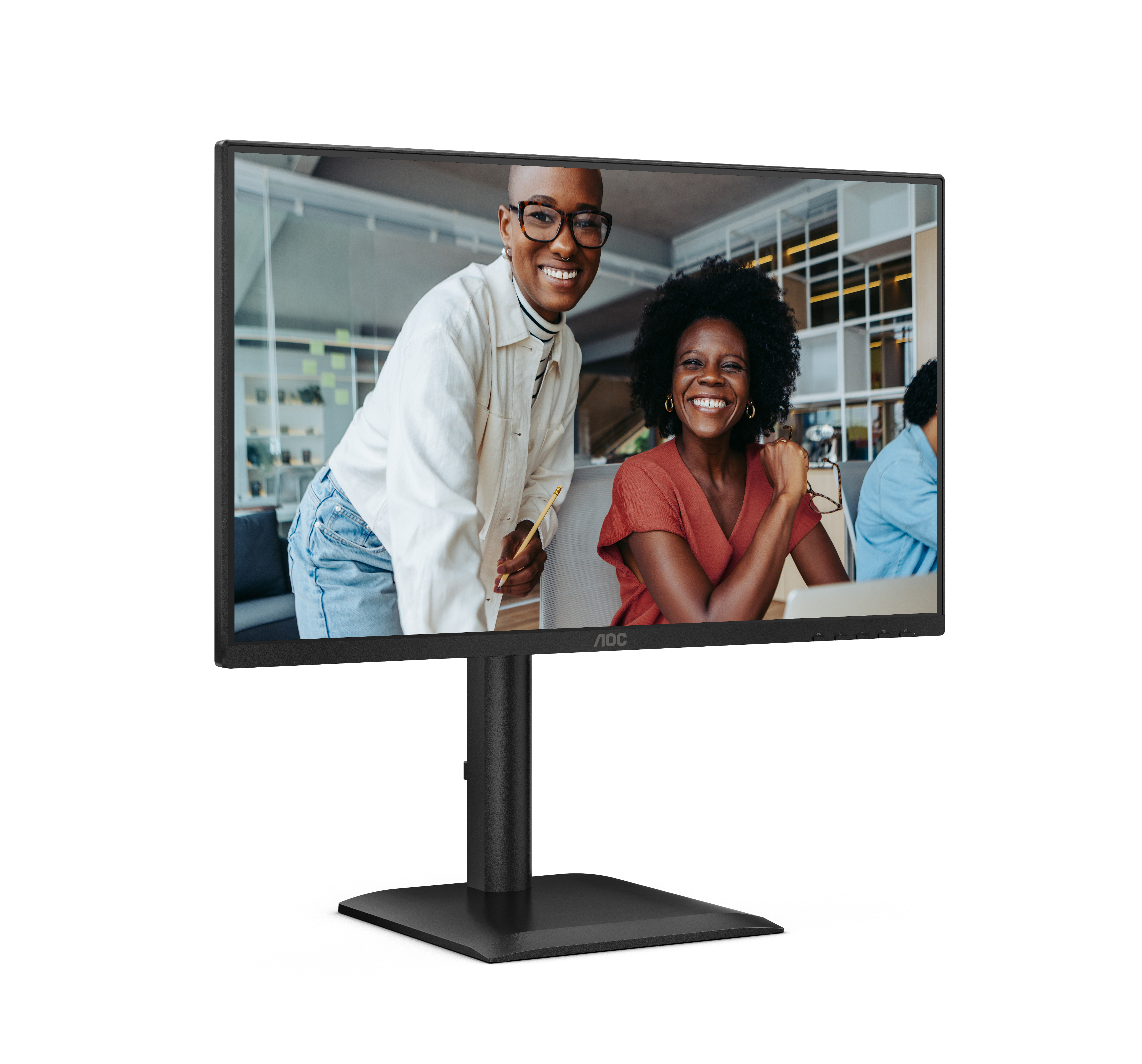 AOC 24E4U Monitor 60.5cm (23.8") Full HD, IPS, 4ms, HDMI, Displayport, VGA, USB
