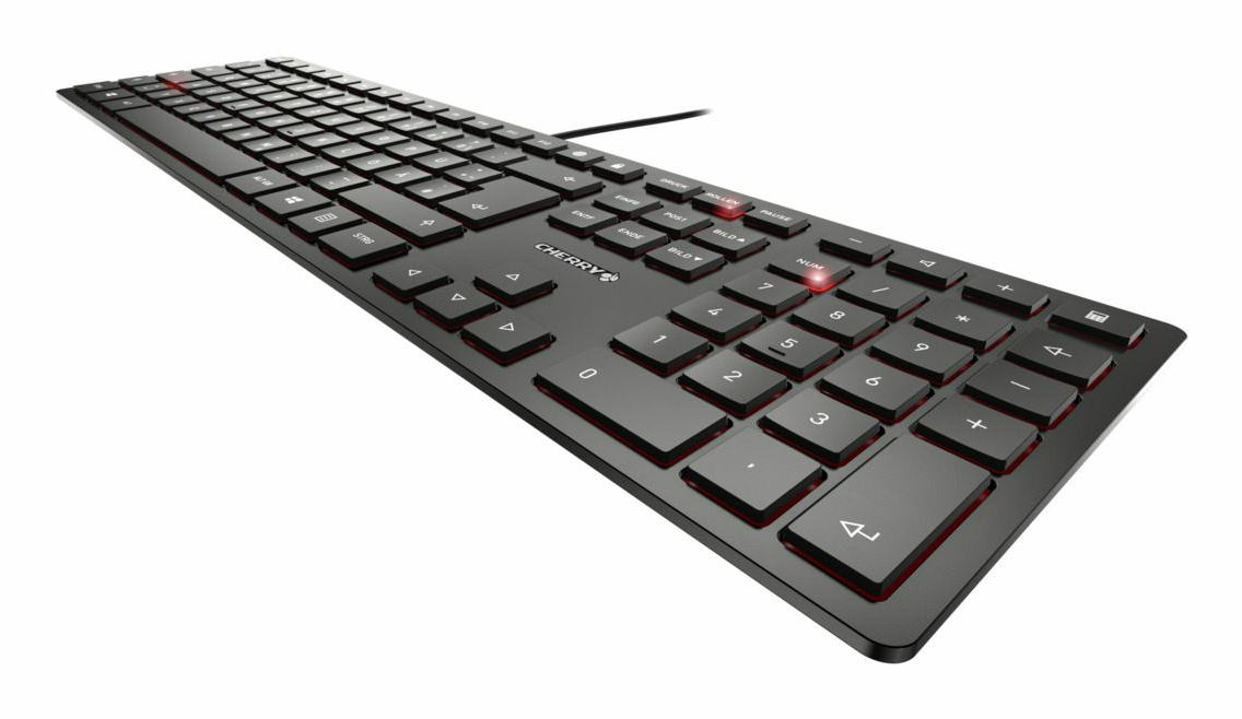 Cherry KC 6000 SLIM - Tastatur - USB - Spanisch