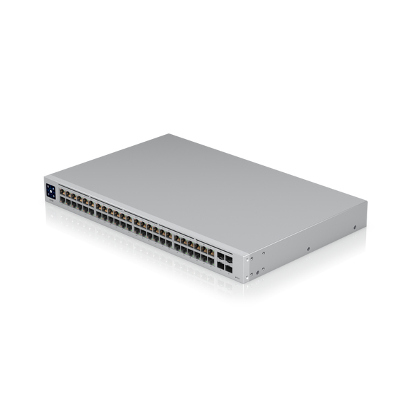 Ubiquiti UniFi USW-48-POE, Managed, L2, Gigabit Ethernet (10/100/1000), Power over Ethernet (PoE), R