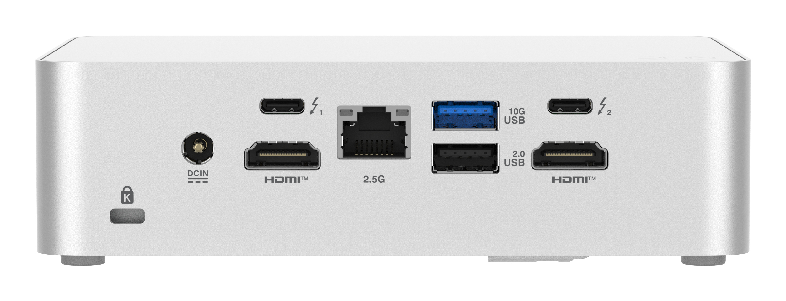 ASUS NUC 15 Pro+ RNUC15CRSV700002, Core Ultra 7 265H, 2x DDR5 SO-DIMM, 2x PCIe, Wi-Fi 7