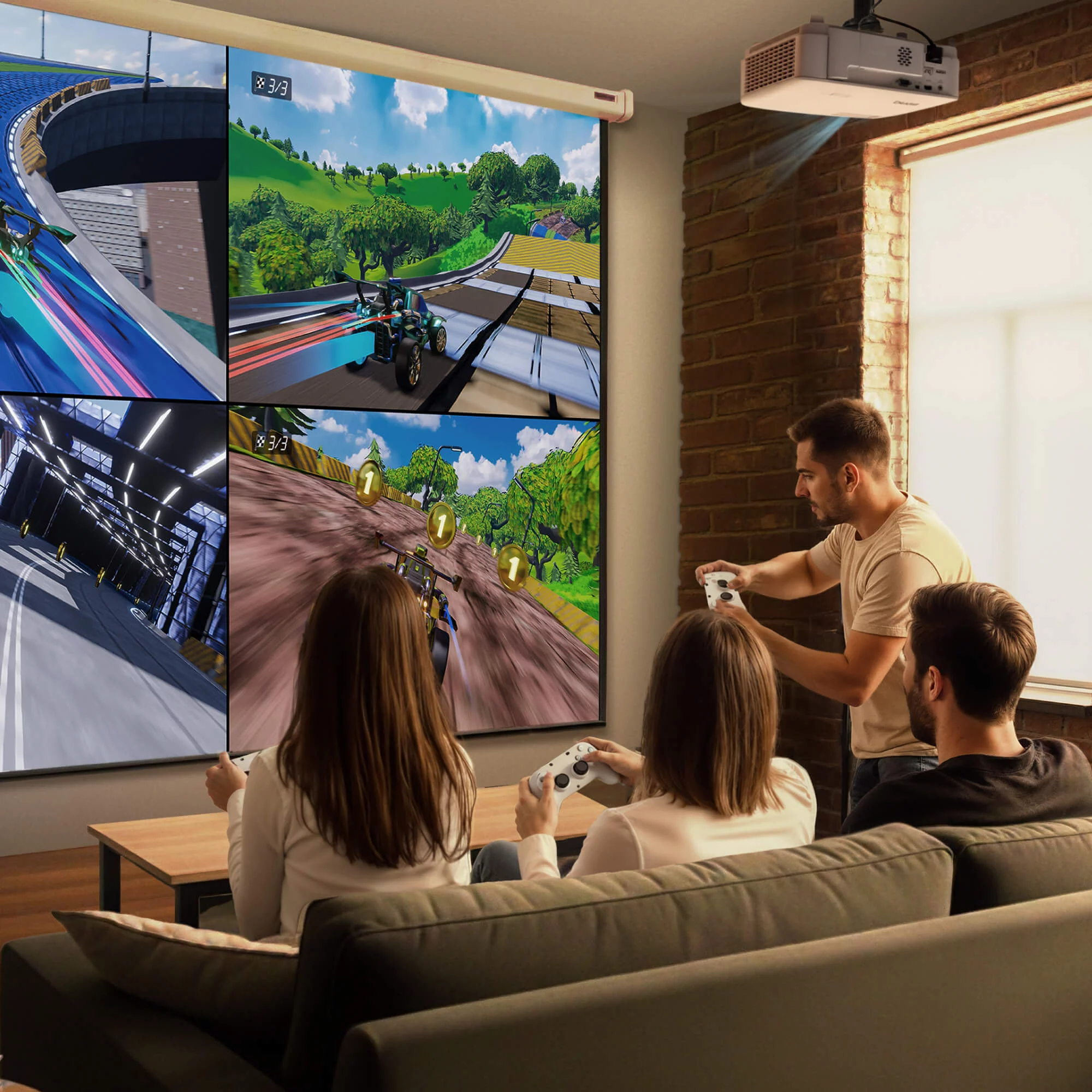 BenQ TH575i - DLP-Projektor - tragbar - 3D - 3800 ANSI-Lumen - Full HD (1920 x 1080)