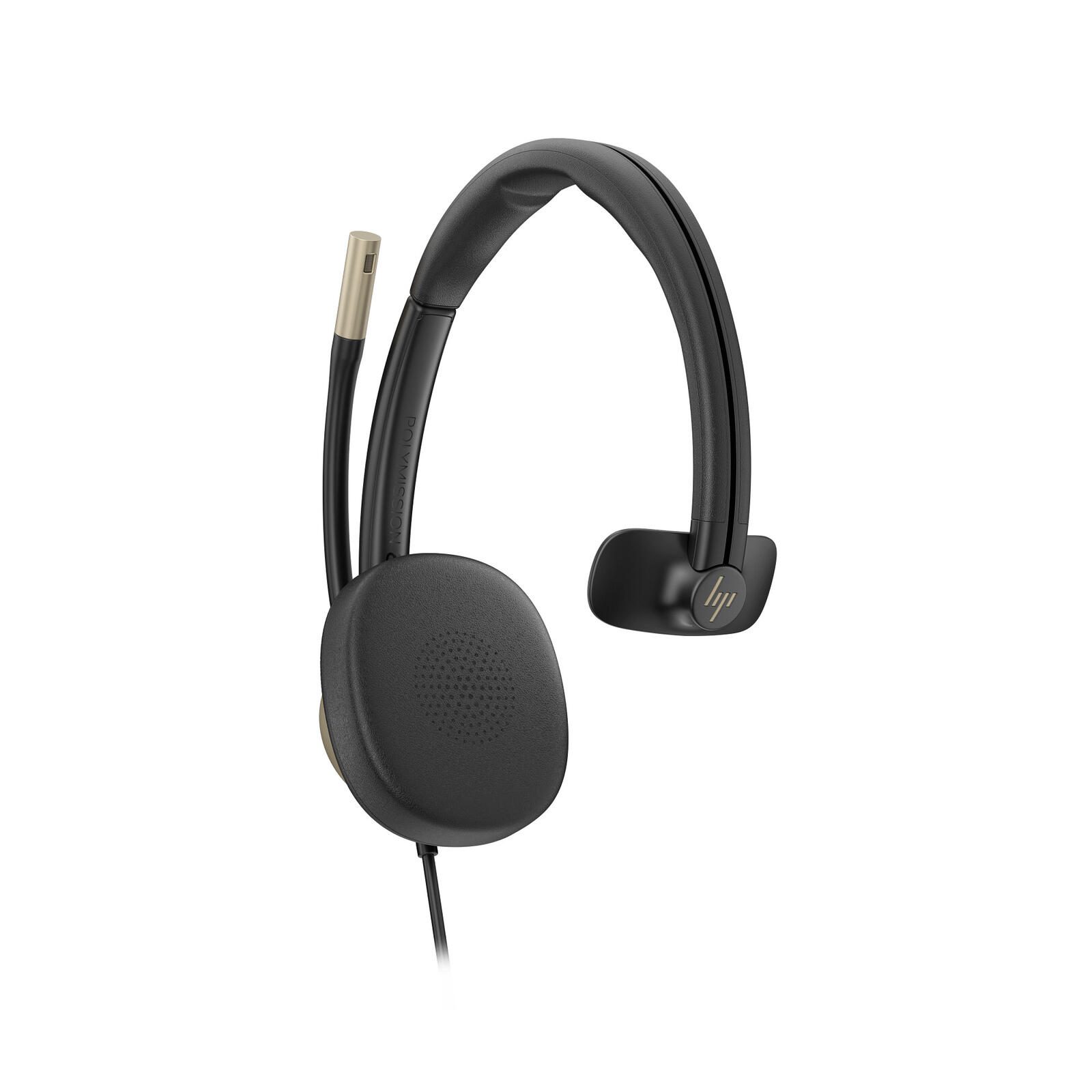 Poly HP Poly Mission 815 Monaural USB Wired Headset, HP Poly Studio App