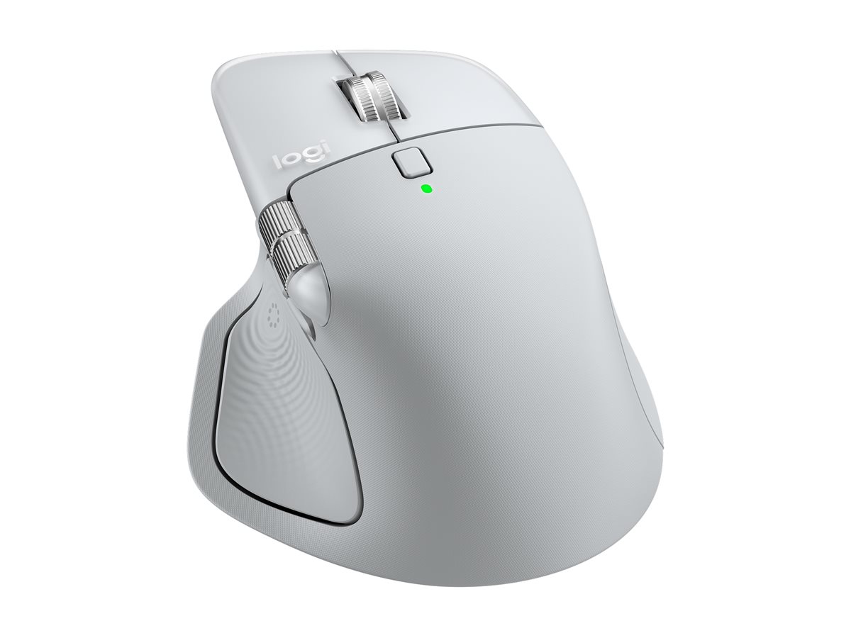 Logitech MX Master 4 for Mac - Maus - 8 Tasten - kabellos - Bluetooth, 2.4 GHz - kabelloser Empfänge