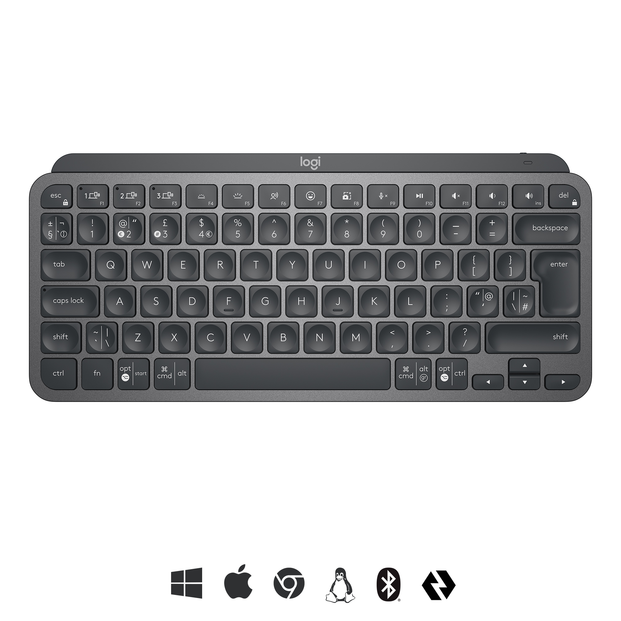 Logitech MX Keys Mini - Tastatur - hinterleuchtet