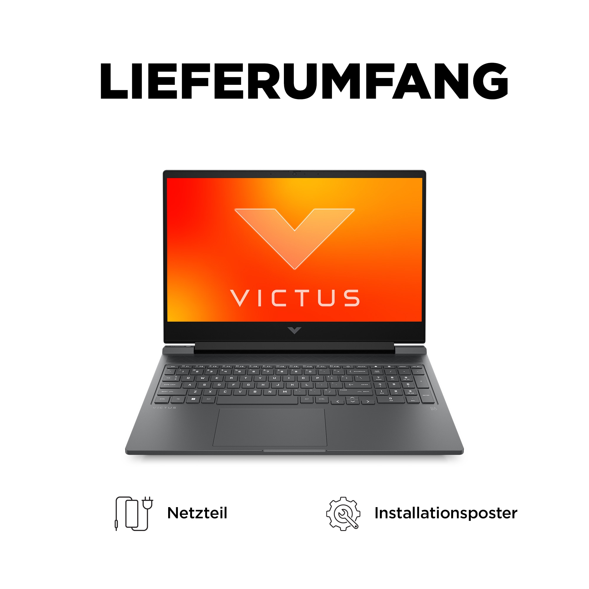 HP Victus Gaming 16-s0183ng, AMD Ryzen? 7, 40,9 cm (16.1"), 1920 x 1080 Pixel, 32 GB, 1 TB, Windows