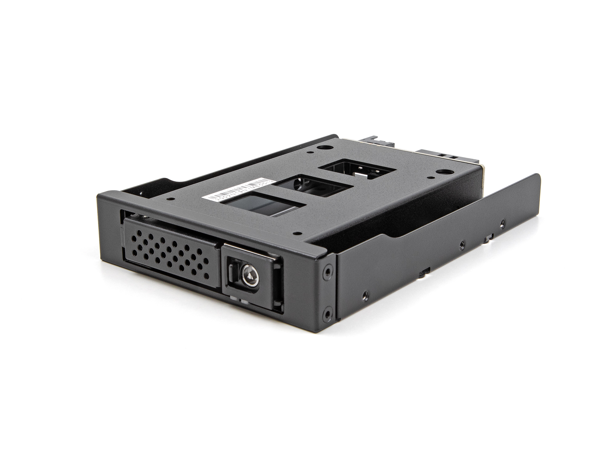 Delock 3.5? Metall Einbaurahmen für Slim Bay Wechselrahmen, Rackrahmen, Schwarz, Metall, China, 8,89