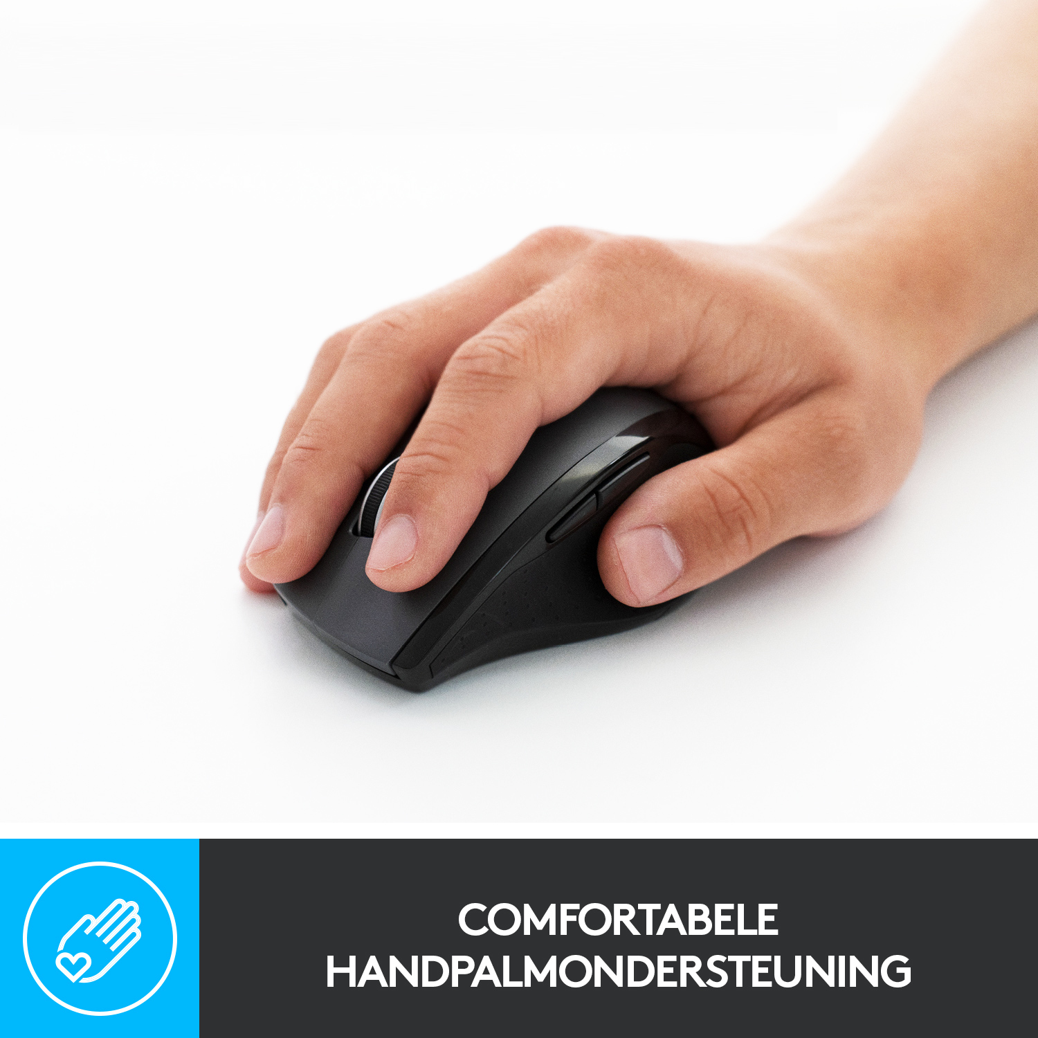 Logitech Marathon M705 kabellose Maus schwarz - Maus - 1.000 dpi
