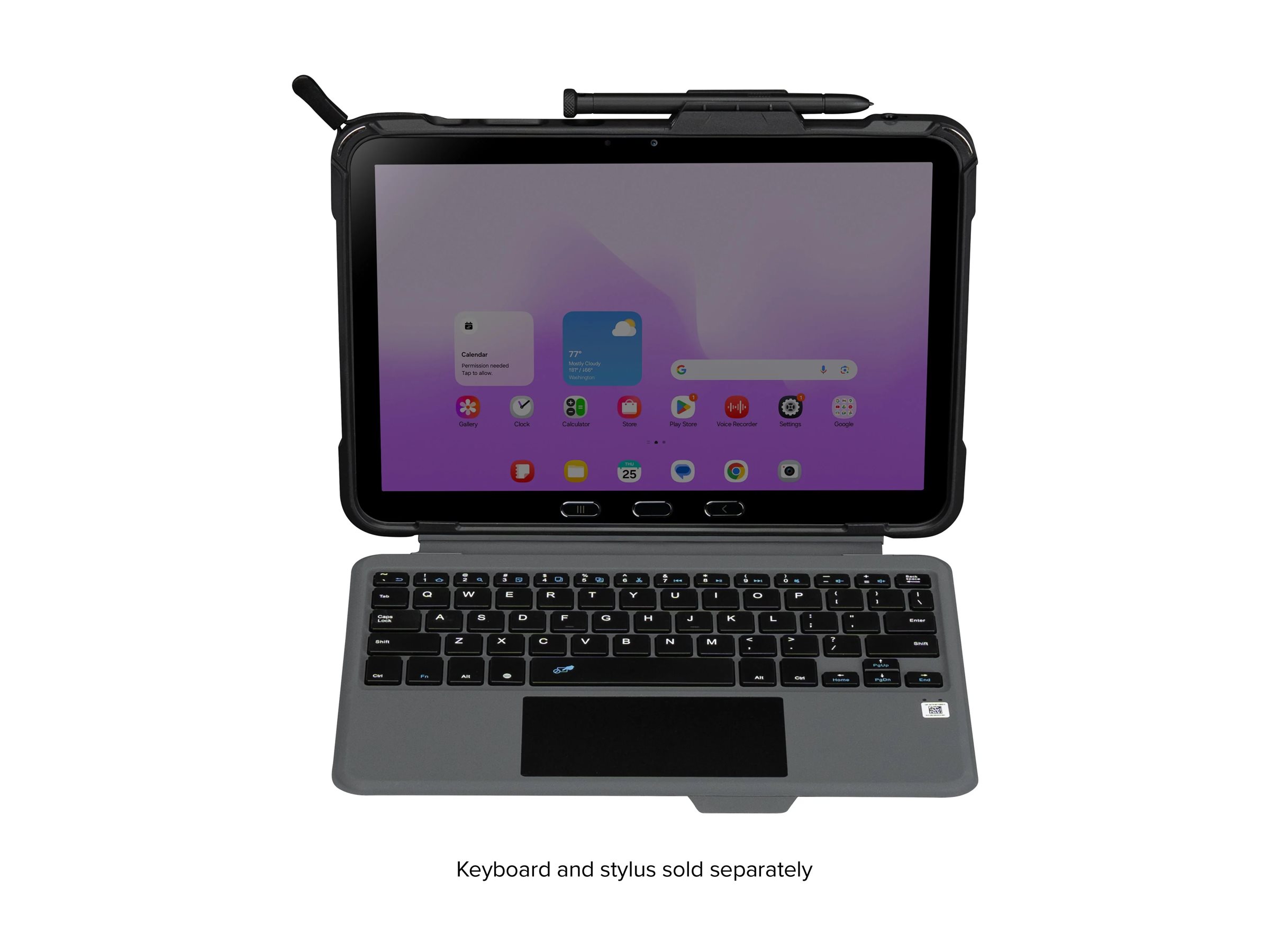 Targus Field-Ready - Schutzabdeckung für Tablet - Thermoplastisches Polyurethan (TPU)
