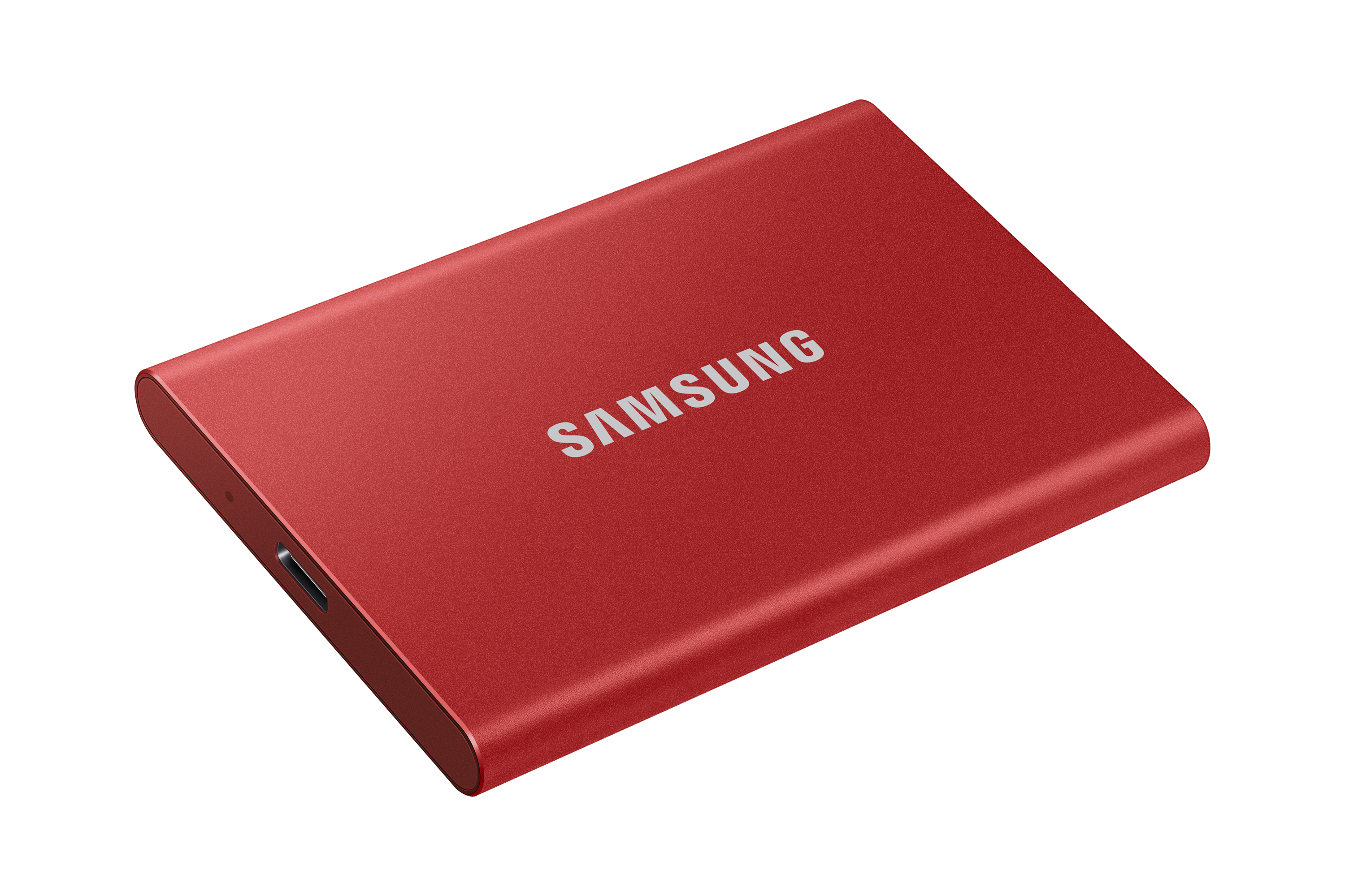 Samsung Portable SSD T7 rot 2TB, USB-C 3.1