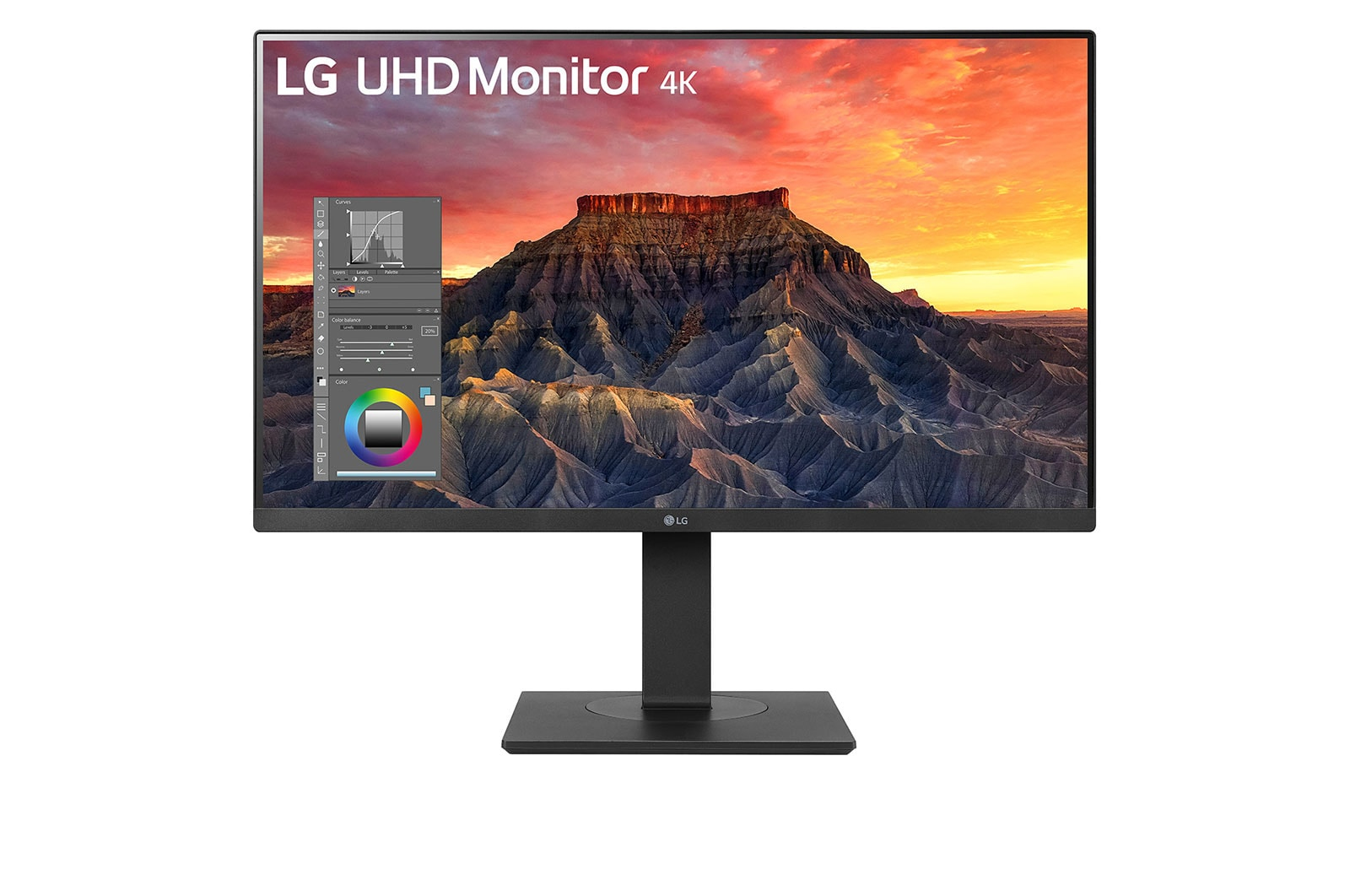 LG 27BQ65UB-B Monitor 68.4 cm (27") 4K UHD, IPS, 5ms, HDMI, Displayport, Lautsprecher