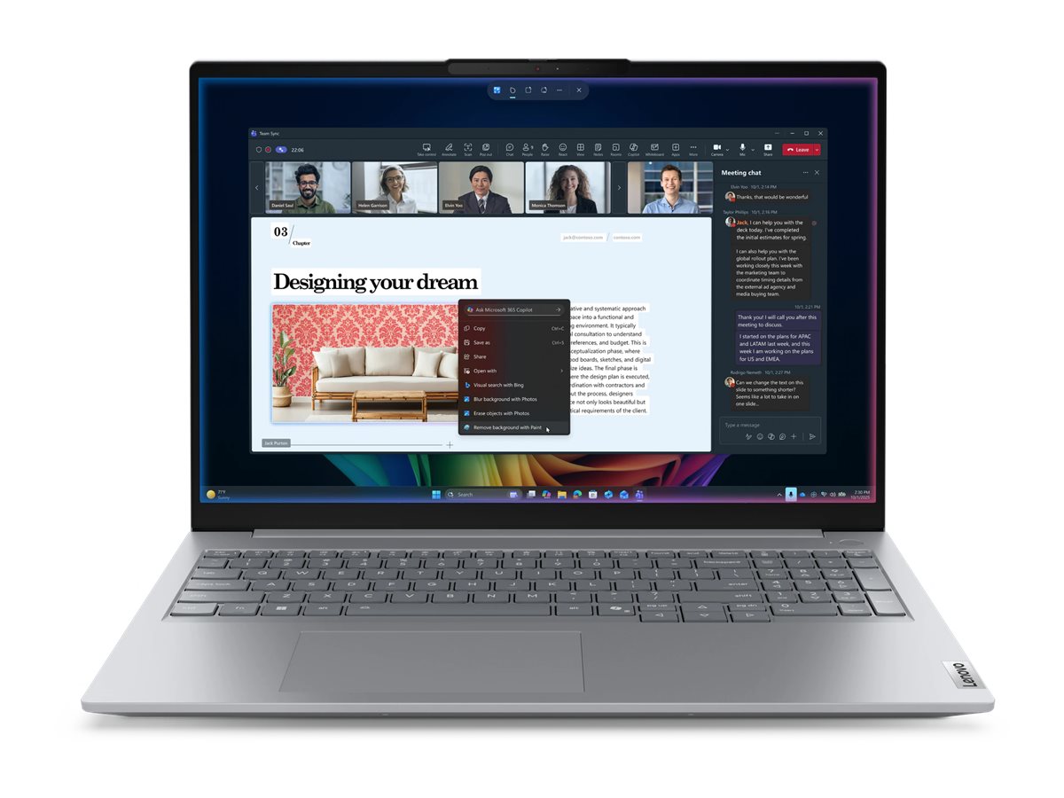 Lenovo ThinkBook 16 G9 IPL, 16" WUXGA, Core Ultra 7 355, 32GB RAM, 1TB SSD, Win11 Pro