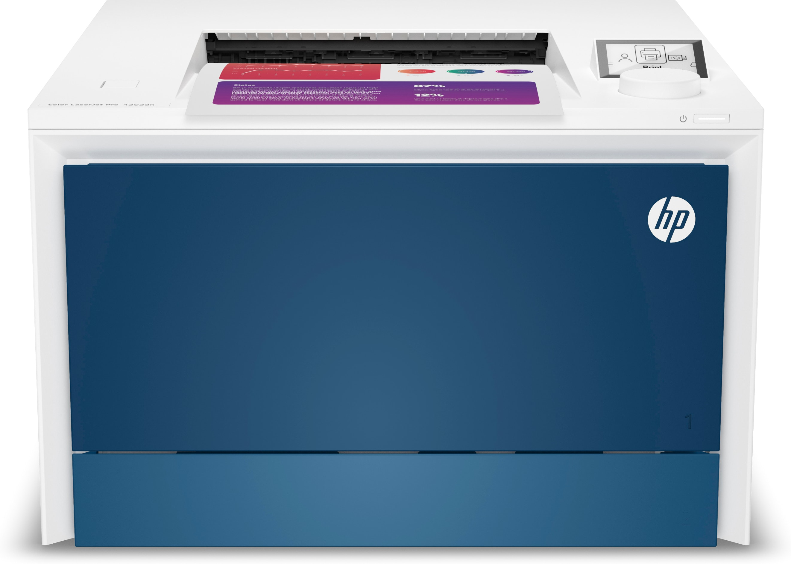 HP Color LaserJet 4RA87F - Drucker Farbig - 33 ppm