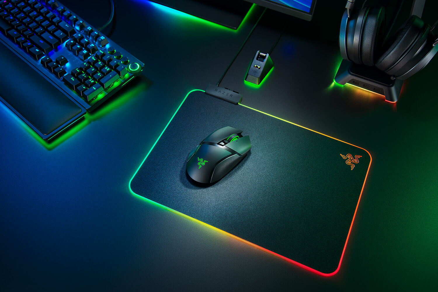 Razer Basilisk Ultimate, rechts, Optisch, 20000 DPI, Schwarz