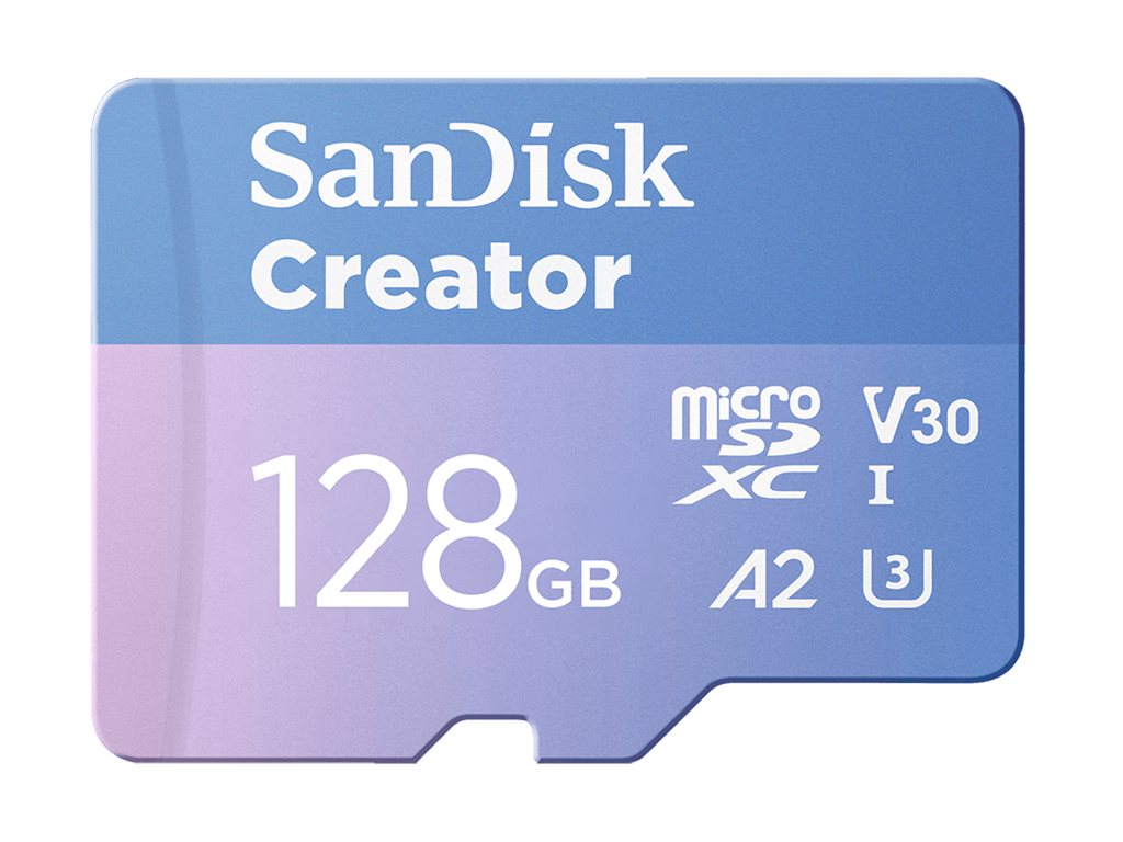 SanDisk Creator - Flash-Speicherkarte (microSDXC-an-SD-Adapter