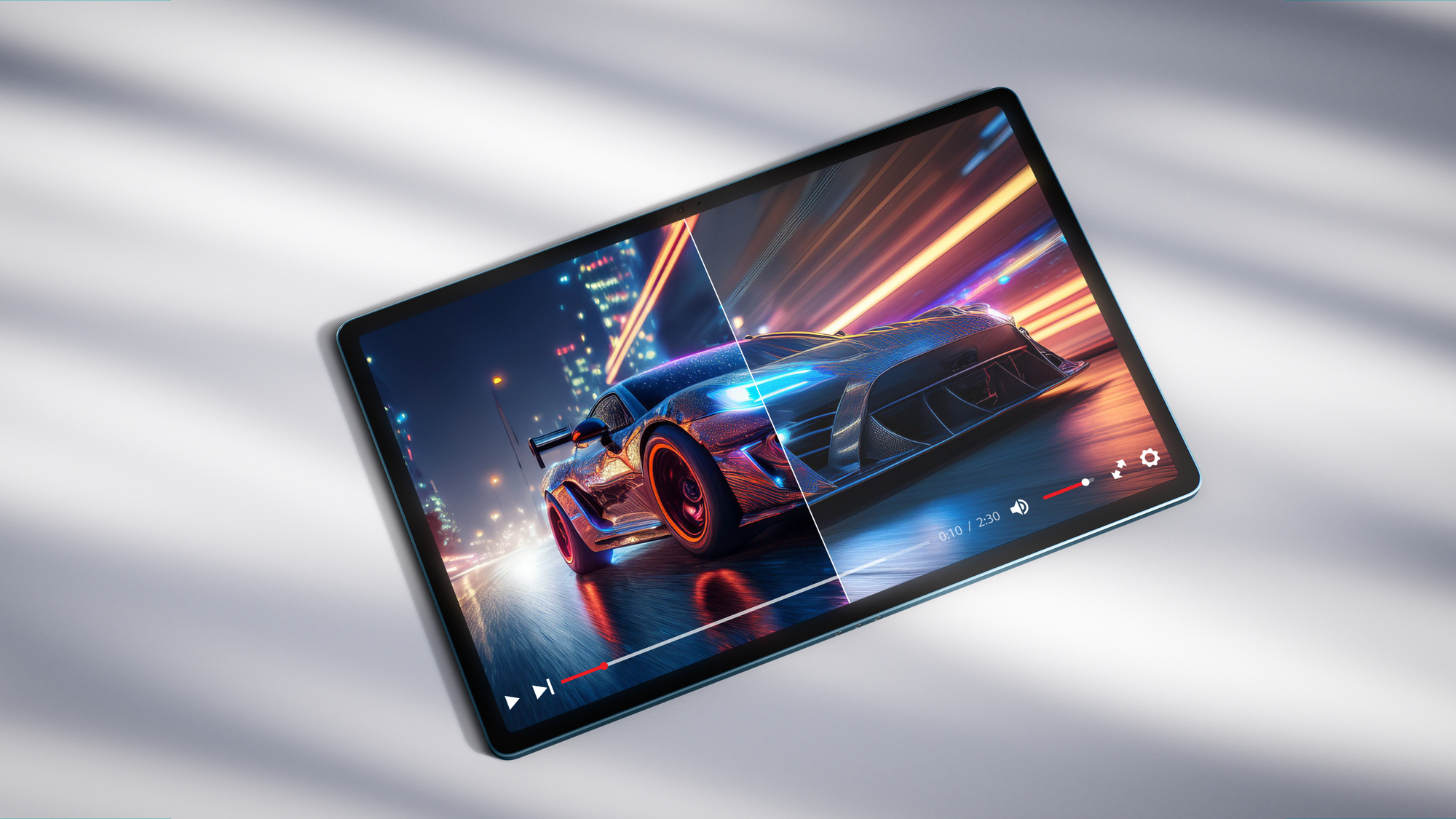 Lenovo Yoga Tab Plus ZAEG - Tablet - Android 14 oder höher - 256 GB UFS card - 32.3 cm (12.7")
