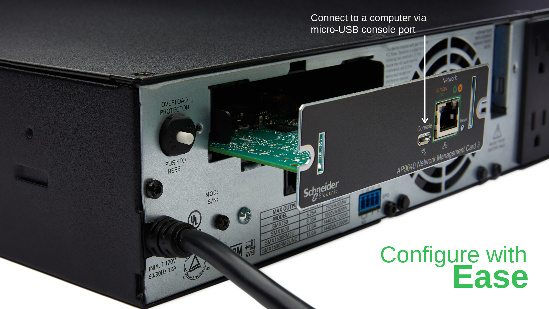 APC AP9640 UPS Network Management Card 3