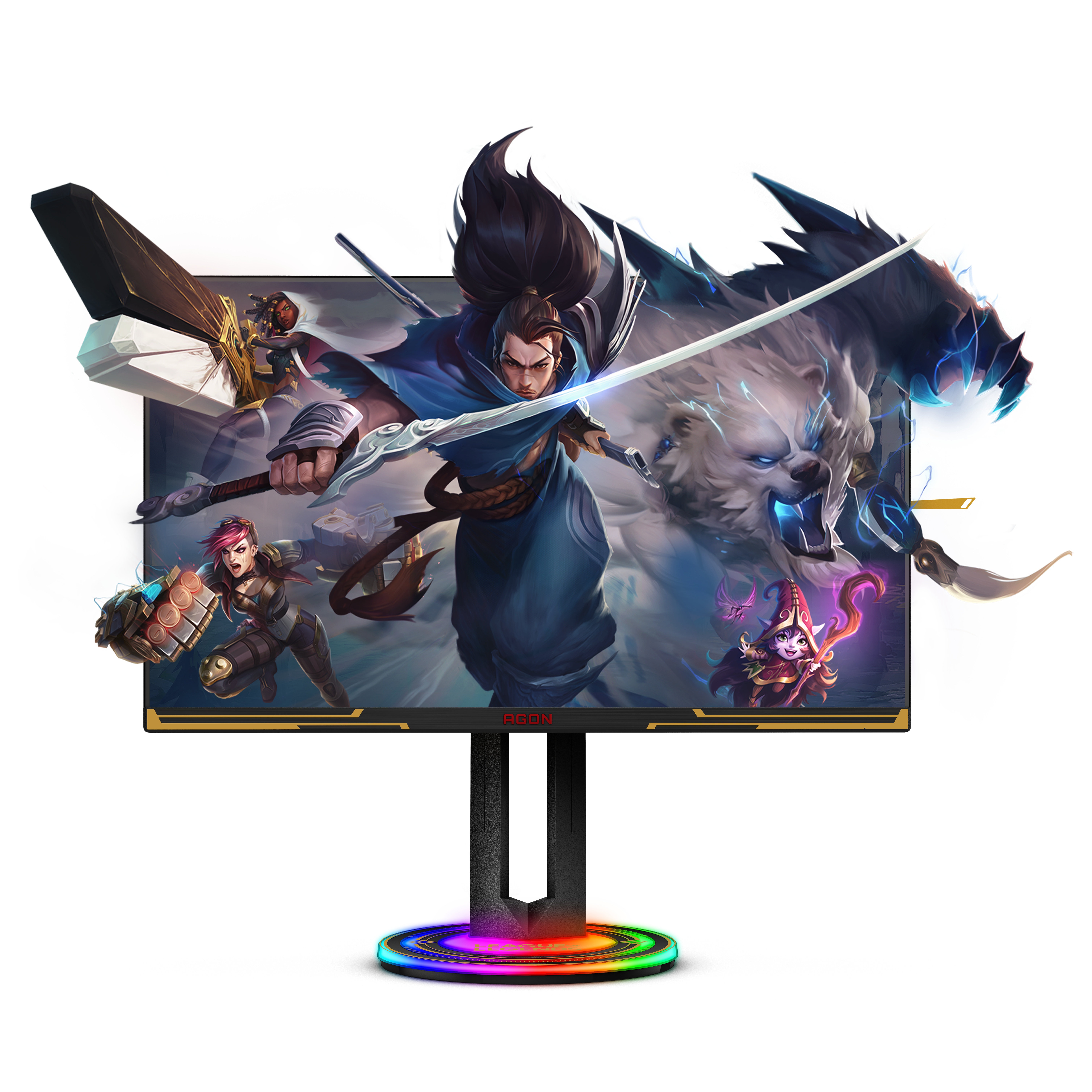 AOC Gaming AG275QXL - League of Legends Edition - AGON Series - LED-Monitor - Gaming - 68.6 cm (27")
