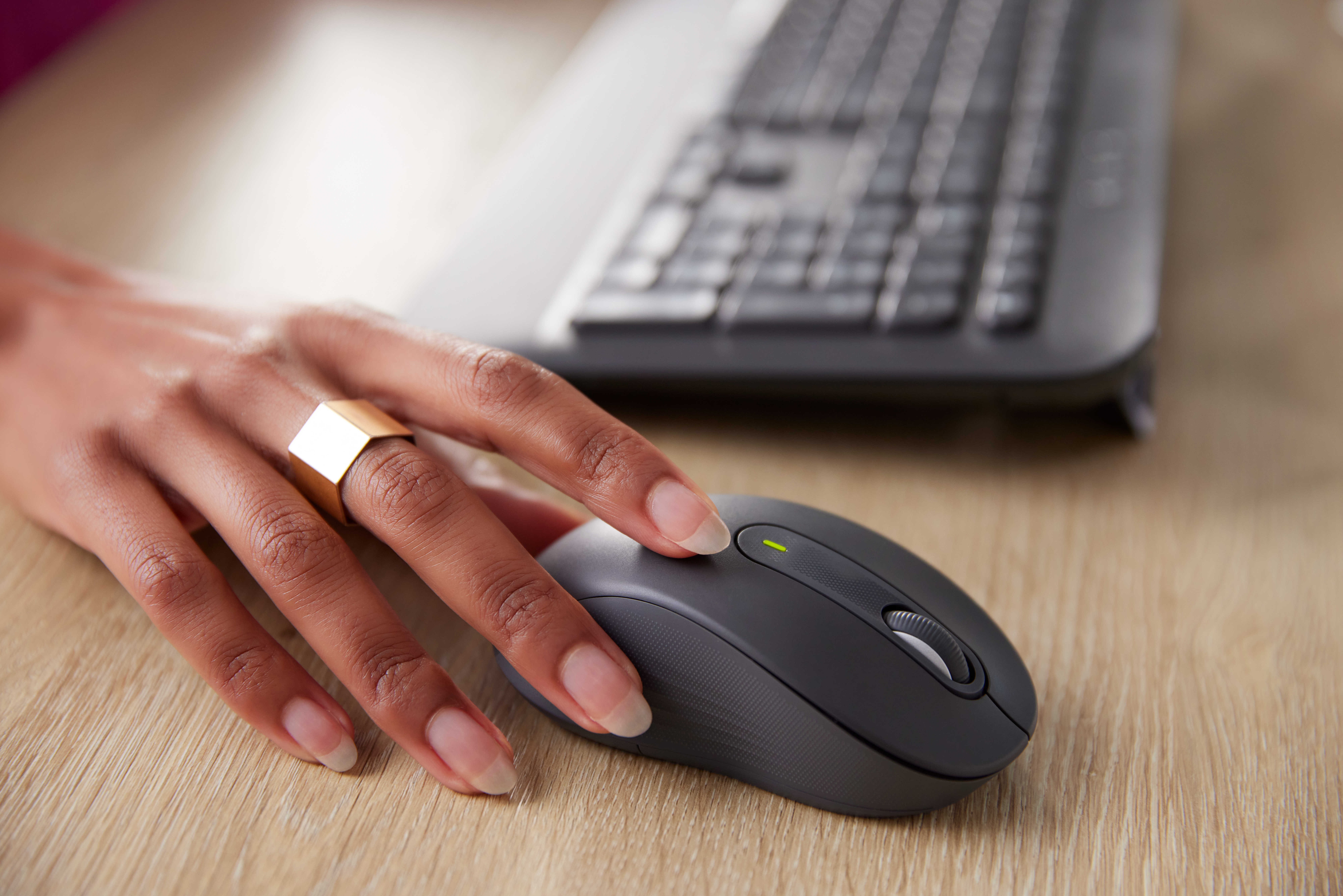 Logitech Signature MK650 Combo for Business Graphite, Logi Bolt, USB/Bluetooth, DE
