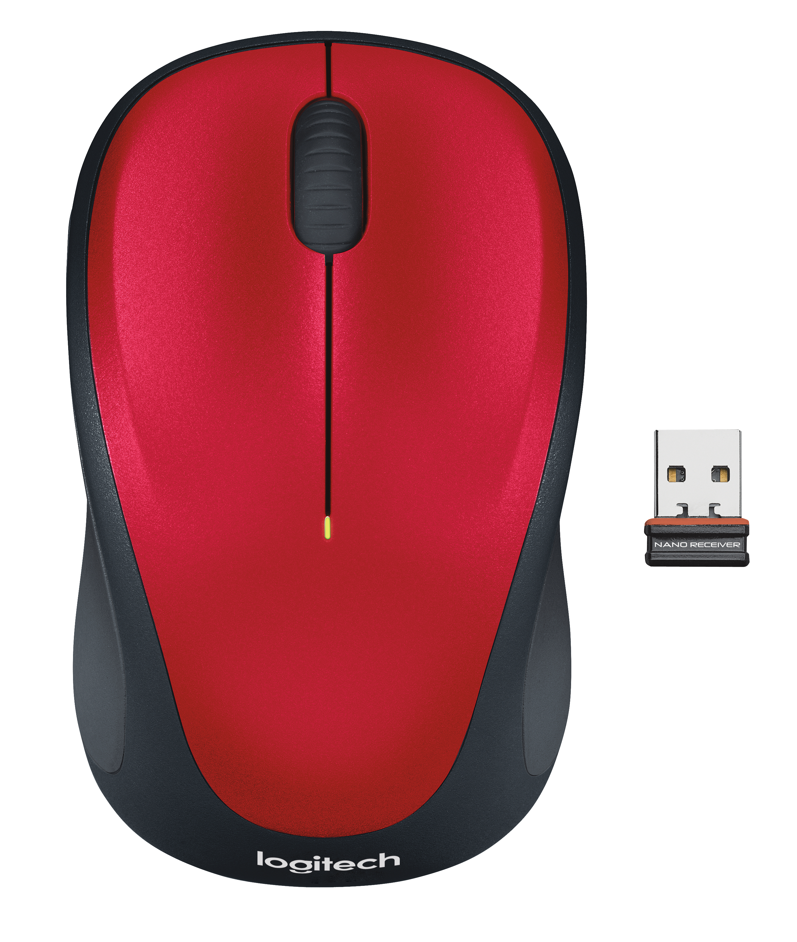 Logitech M235 - 2. Generation - Maus - rechts- und linkshändig - optisch - kabellos - 2.4 GHz - kabe