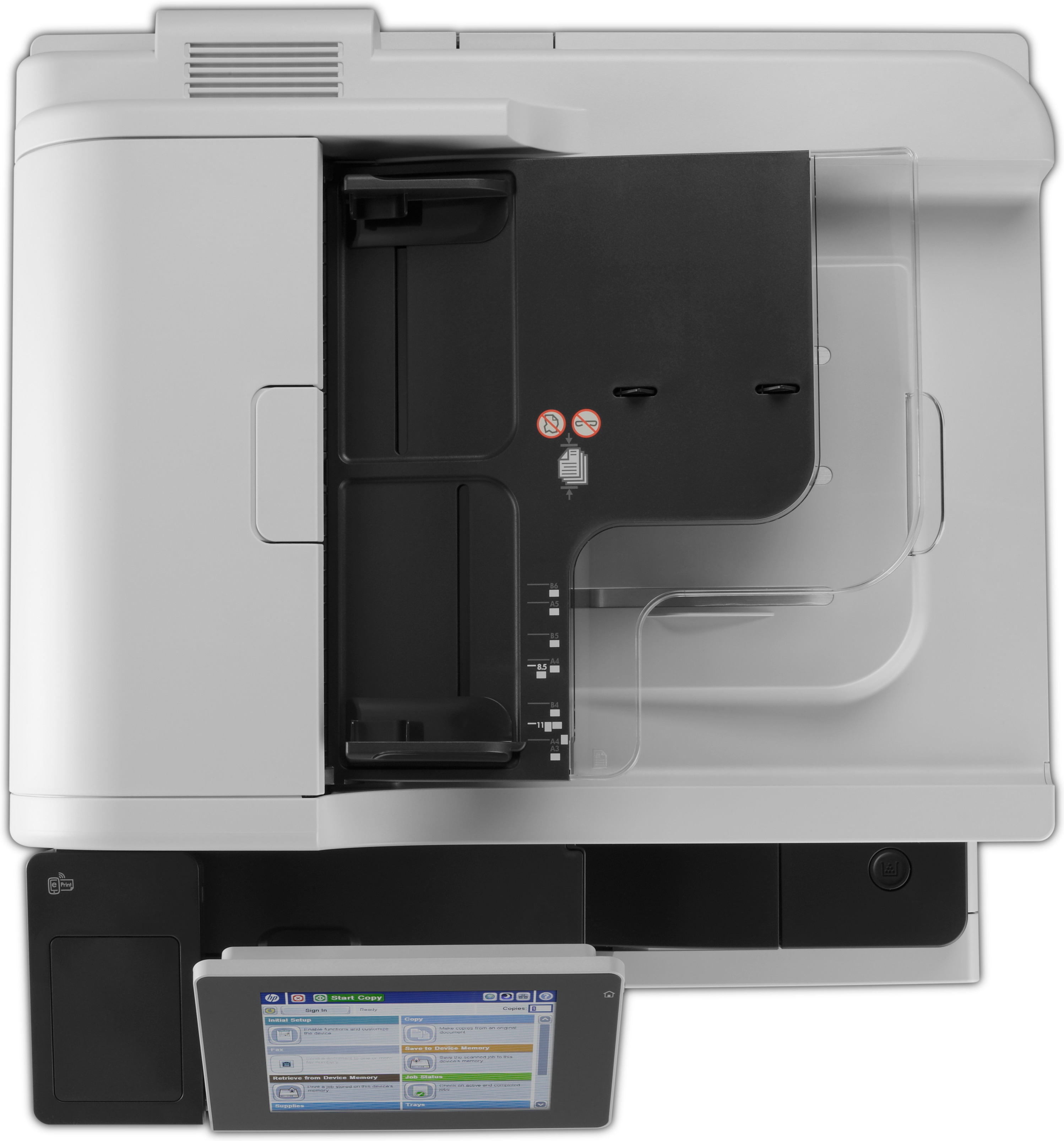 HP LaserJet Enterprise MFP M725dn - Multifunktionsdrucker - s/w - Laser - A3 (297 x 420 mm)