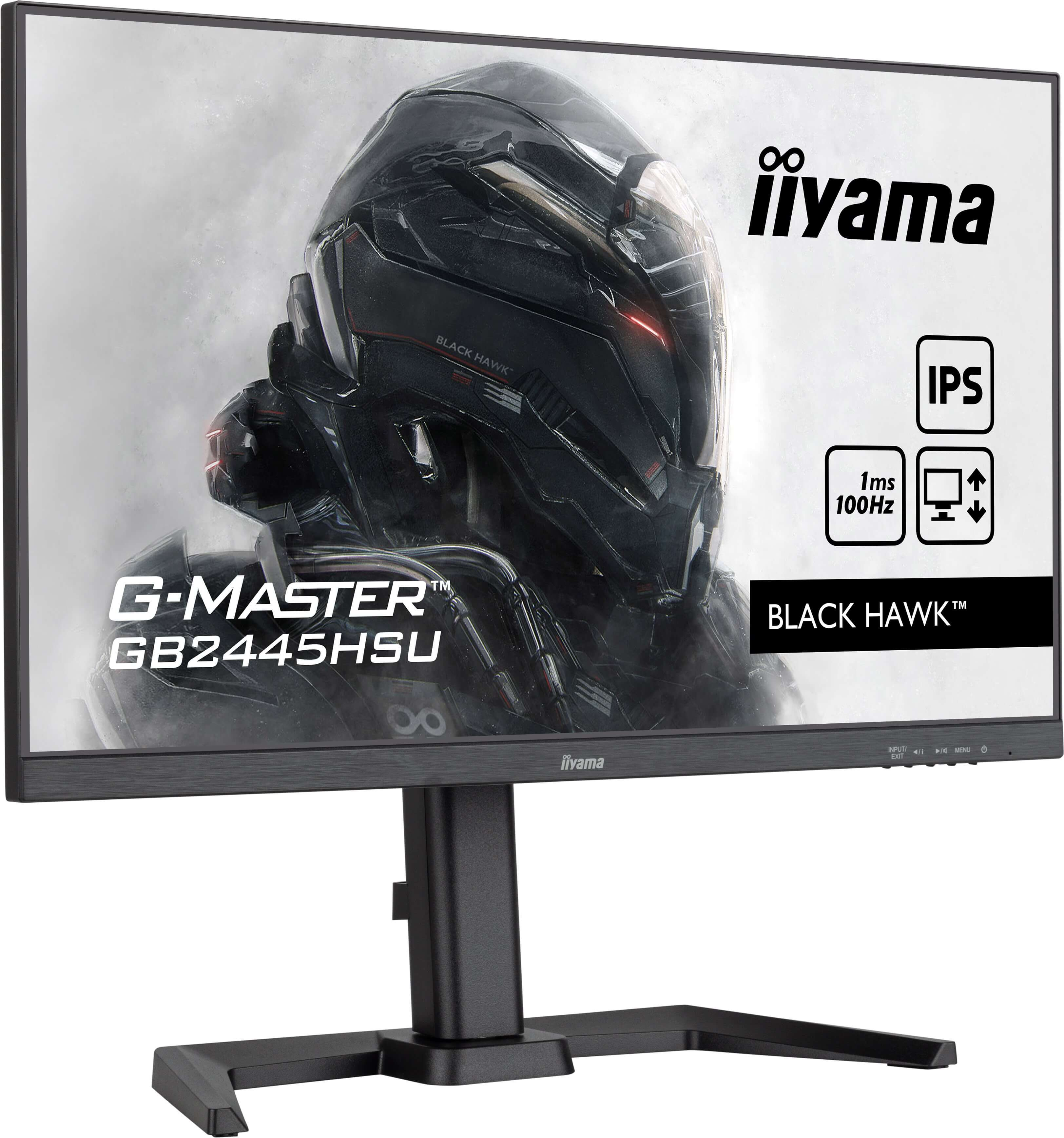 Iiyama G-MASTER Black Hawk GB2445HSU-B2 - LED-Monitor - 61 cm (24")