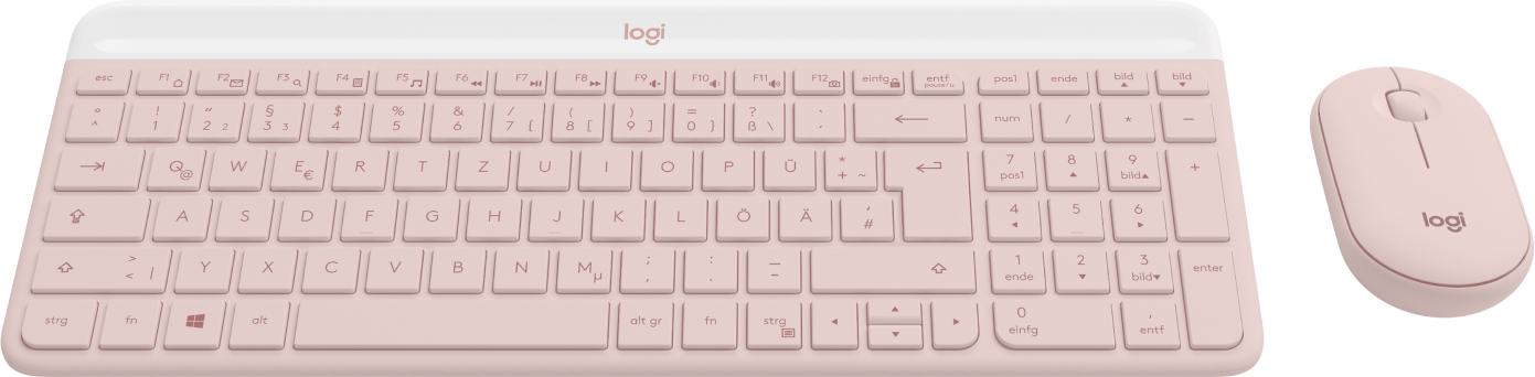 Logitech Slim Wireless Combo MK470 - Tastatur-und-Maus-Set