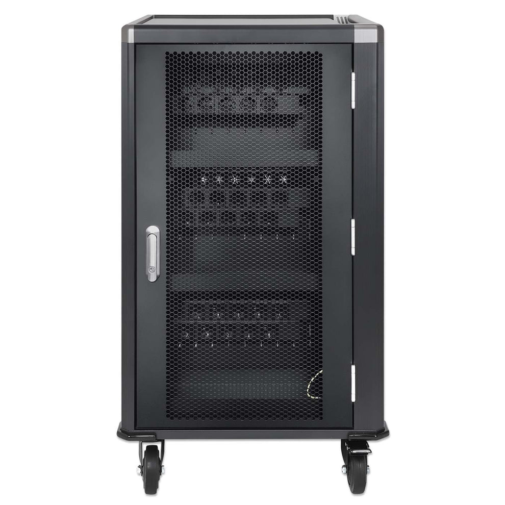 Manhattan Wagen (laden und sichern) - für 30 notebooks / Chromebooks / tablets - charging via intern