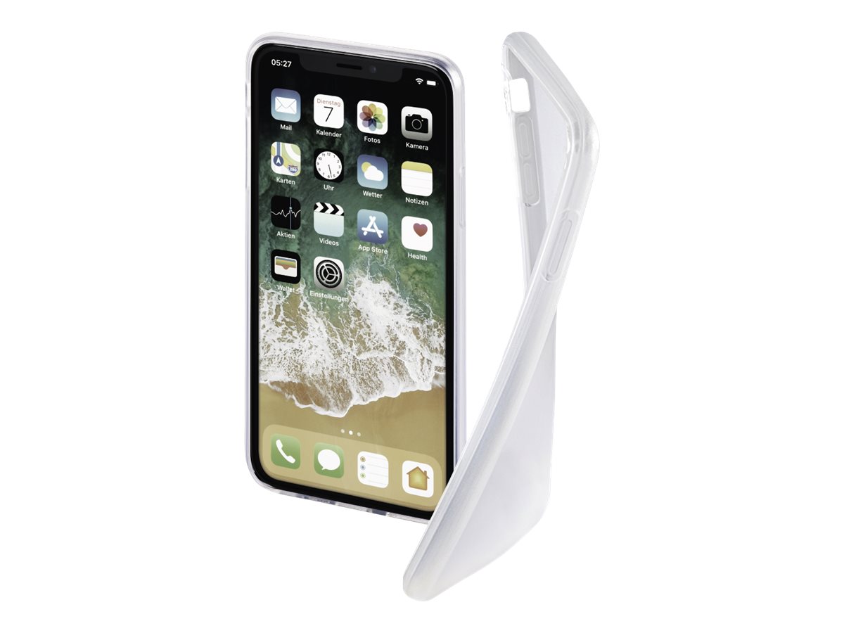 Hama Essential Line "Crystal Clear" - Hintere Abdeckung für Mobiltelefon - Thermoplastisches Polyure