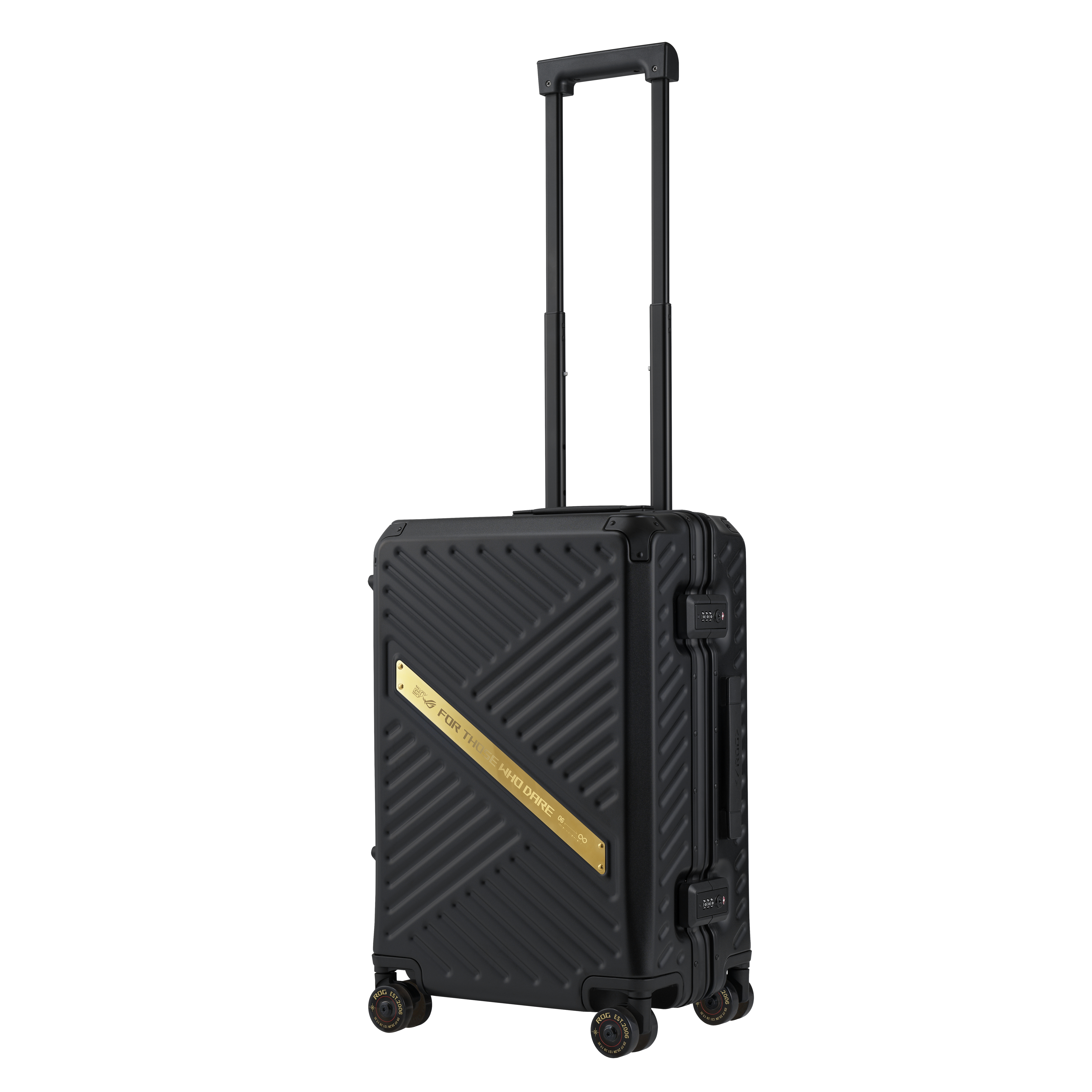 ASUS ROG SLASH Hard-Case Luggage Edition 20, Karre, Harte Schale, Schwarz, 4 Rad/Räder, Spinnrad, Za