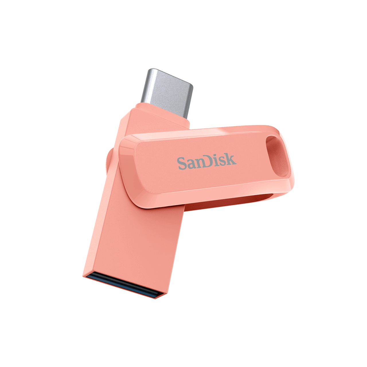 SanDisk Ultra Dual Drive Go, 512 GB, USB Type-A / USB Type-C, 3.2 Gen 1 (3.1 Gen 1), 150 MB/s, Drehr