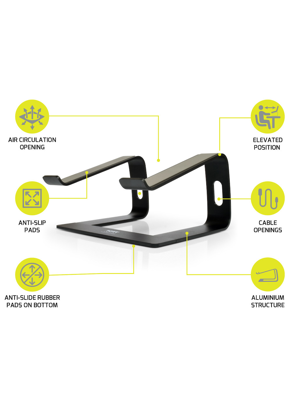 PORT Designs PORT Connect ERGONOMIC NOTEBOOK STAND - Notebook-Ständer