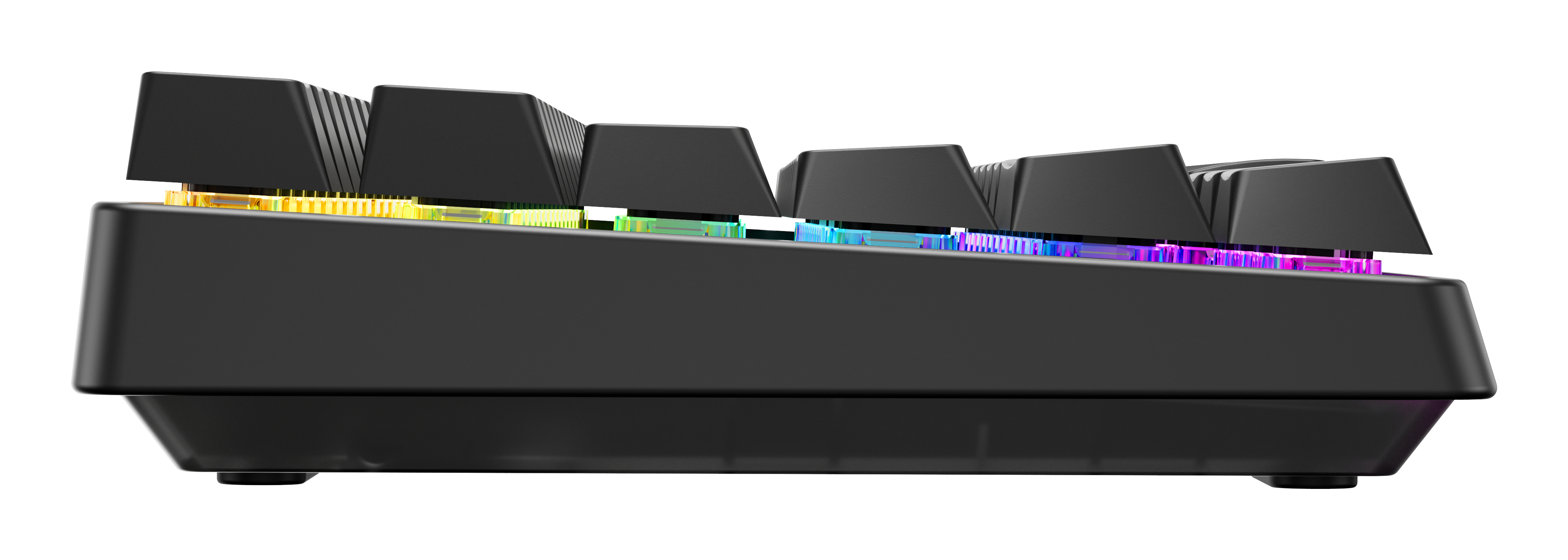 Cherry XTRFY K33 Compact Wireless, Kabellos, USB + RF Wireless + Bluetooth, Mem-chanical key switch,