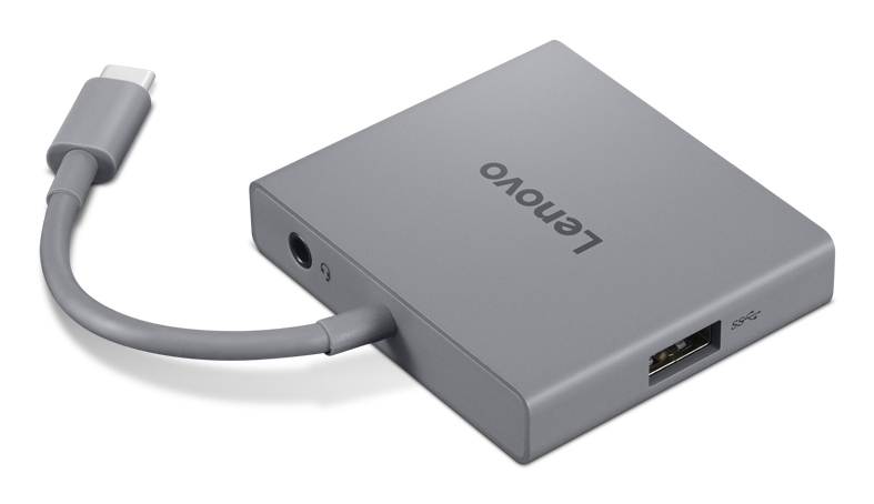 Lenovo 4 in 1 hub Gen 2 - Dockingstation - USB-C