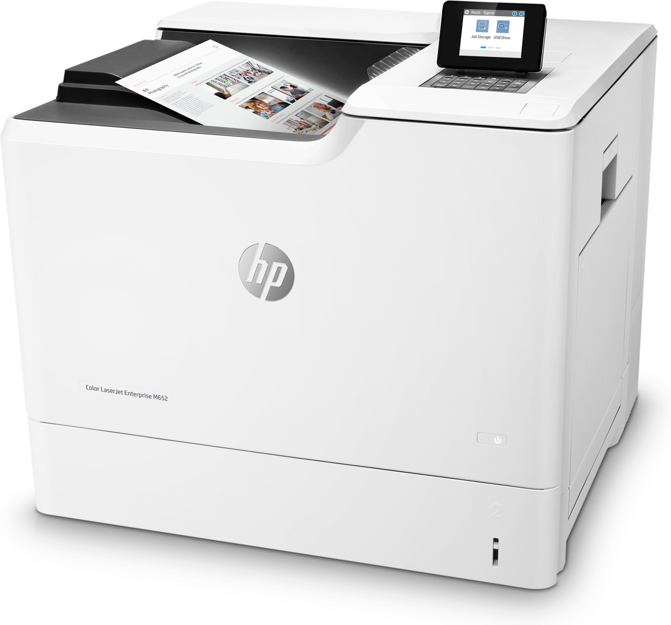 HP Color LaserJet Enterprise M652dn - Drucker - Farbe - Duplex - Laser - A4/Legal - 1200 x 1200 dpi